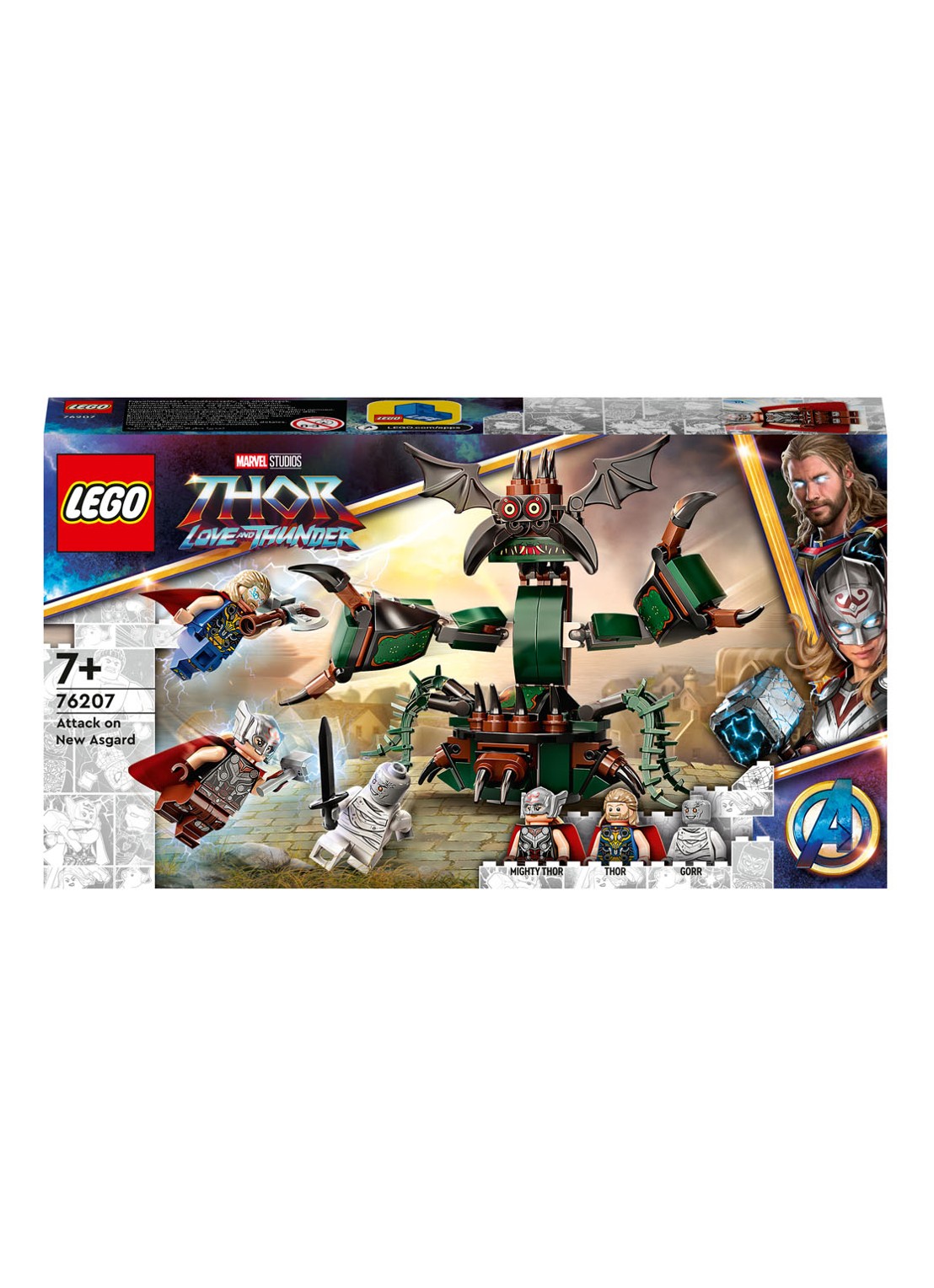 LEGO Super Heroes Aanval op New Asgard - 76207 - voorkant multicolor