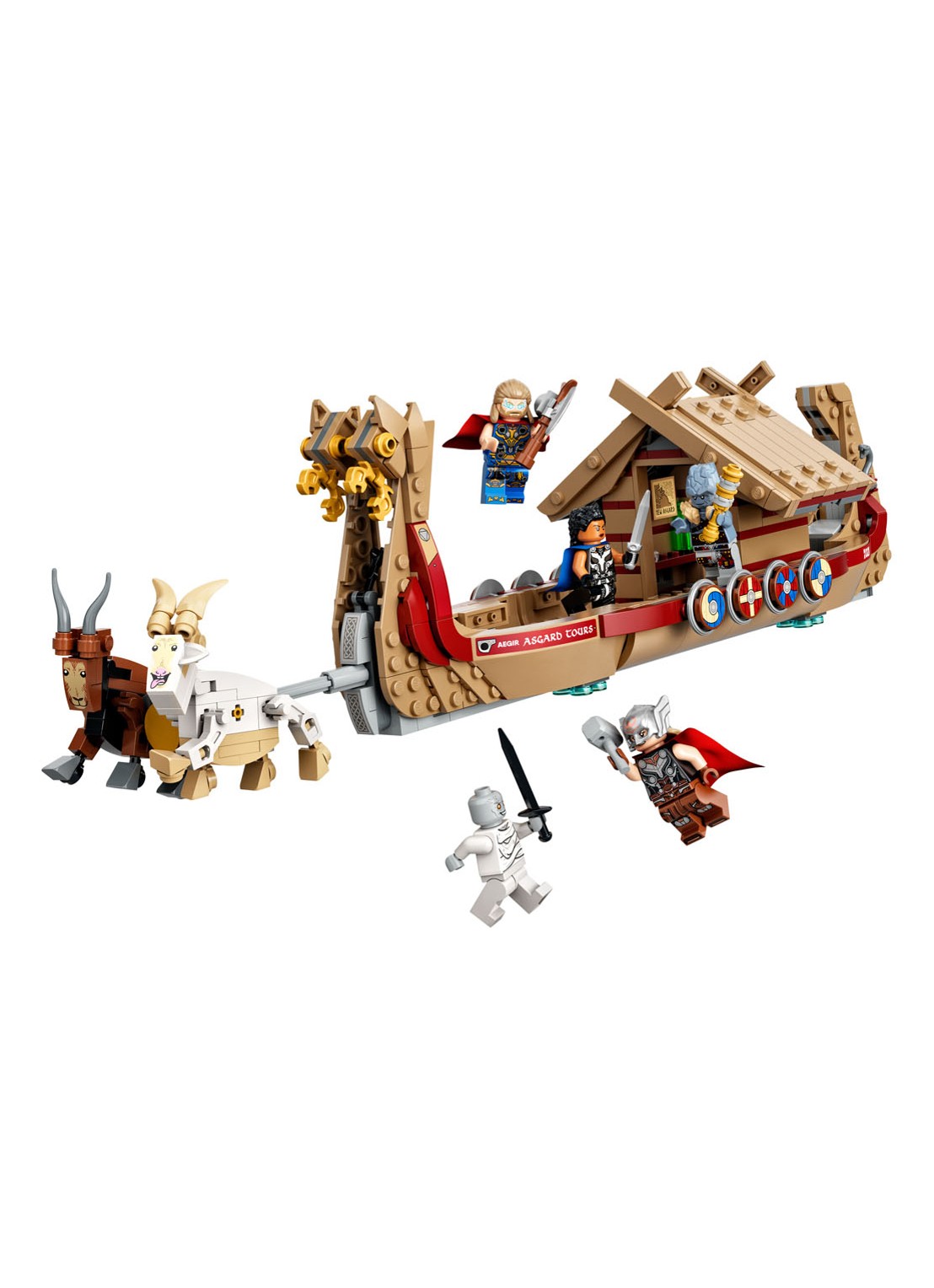 LEGO Super Heroes Het Geitenschip - 76208 - detail 3 multicolor