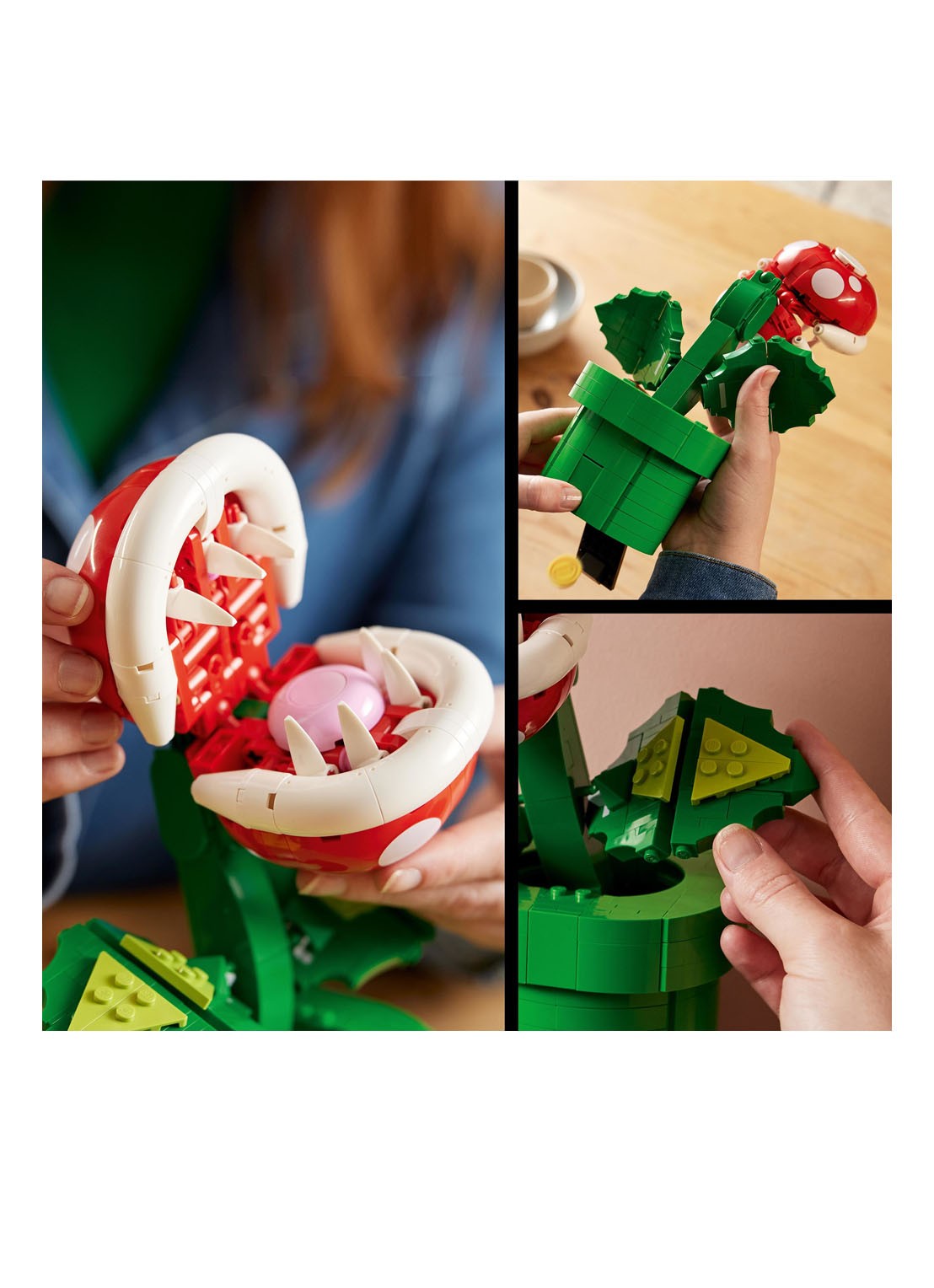 LEGO Super Mario Piranha plant - 71426 - detail 5 multicolor