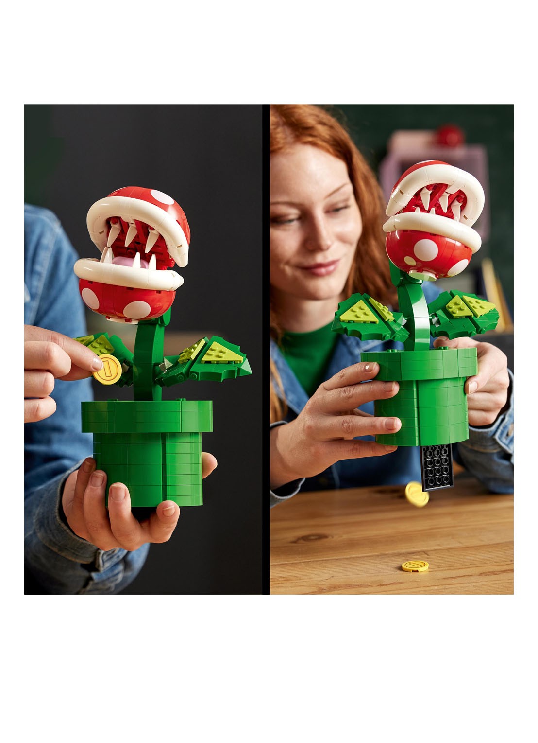 LEGO Super Mario Piranha plant - 71426 - detail 6 multicolor