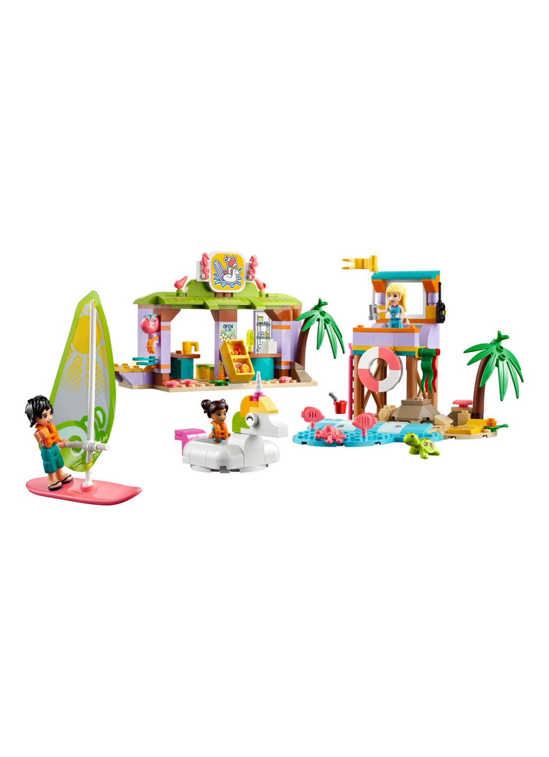 LEGO Surfer strandplezier - 41710 - voorkant 7 multicolor