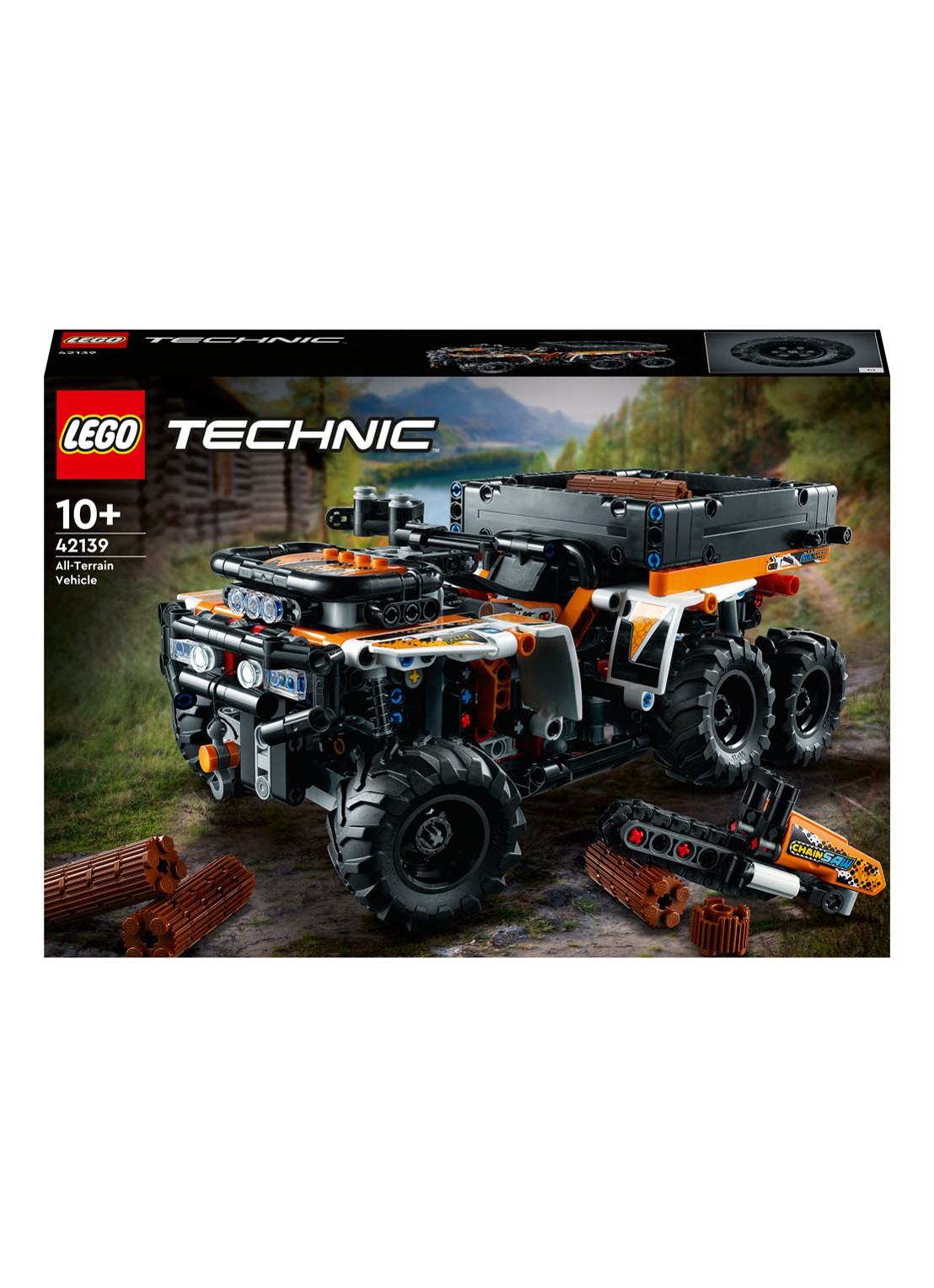 LEGO Technic terreinwagen vrachtwagen set - 42139 - voorkant multicolor
