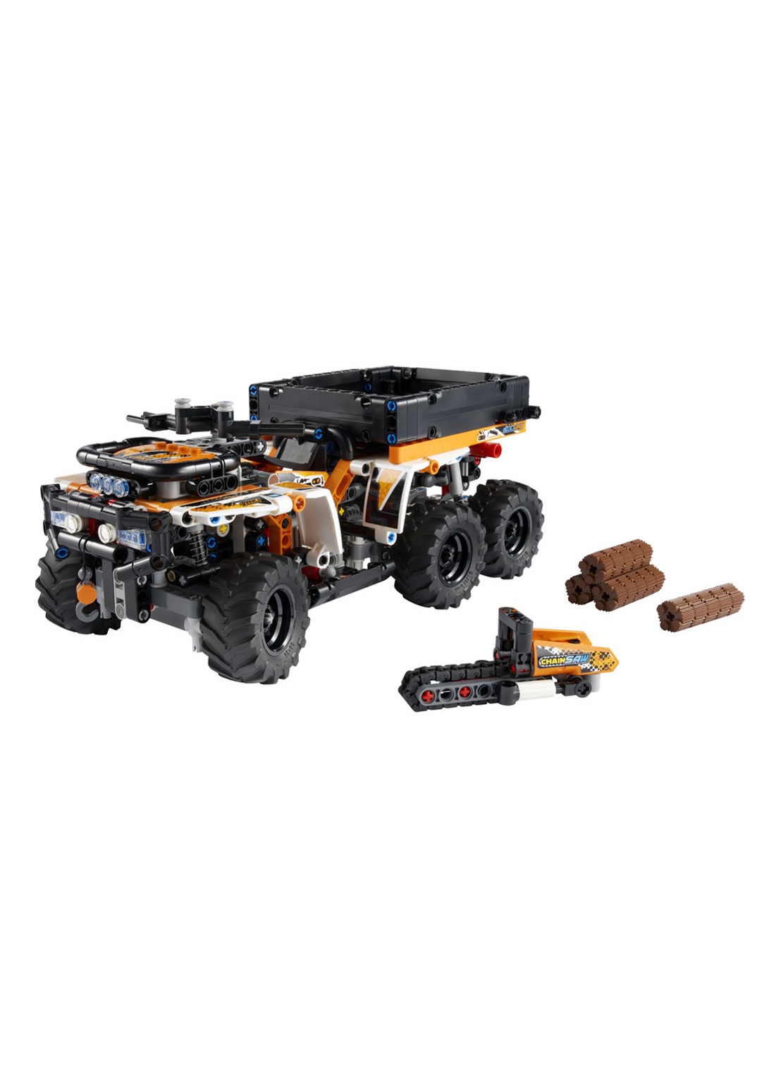 LEGO Technic terreinwagen vrachtwagen set - 42139 - voorkant 2 multicolor