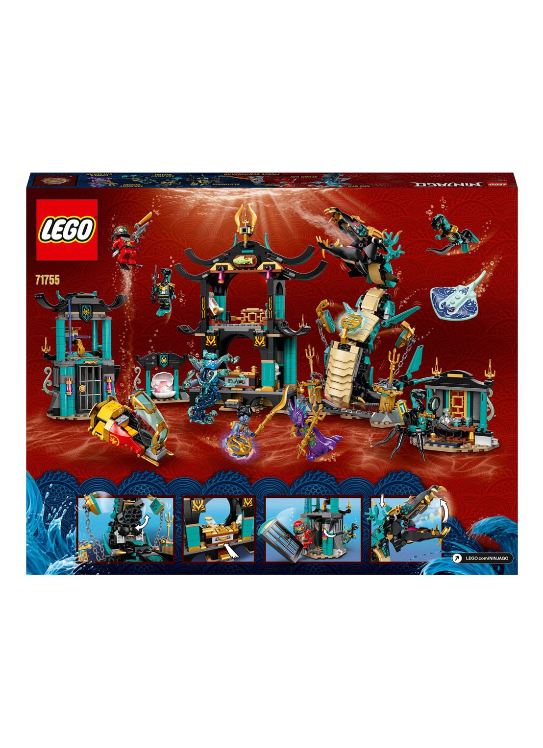 LEGO Tempel van de Eindeloze Zee set - 71755 - detail 5 multicolor