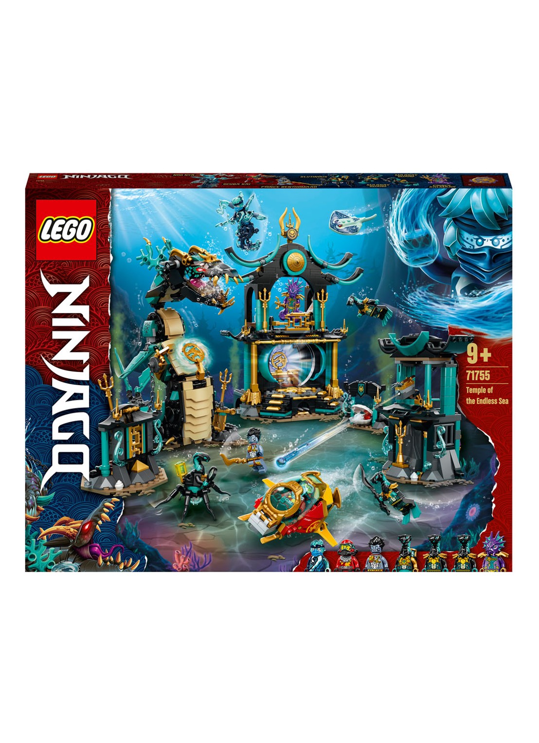 LEGO Tempel van de Eindeloze Zee set - 71755 - voorkant 6 multicolor