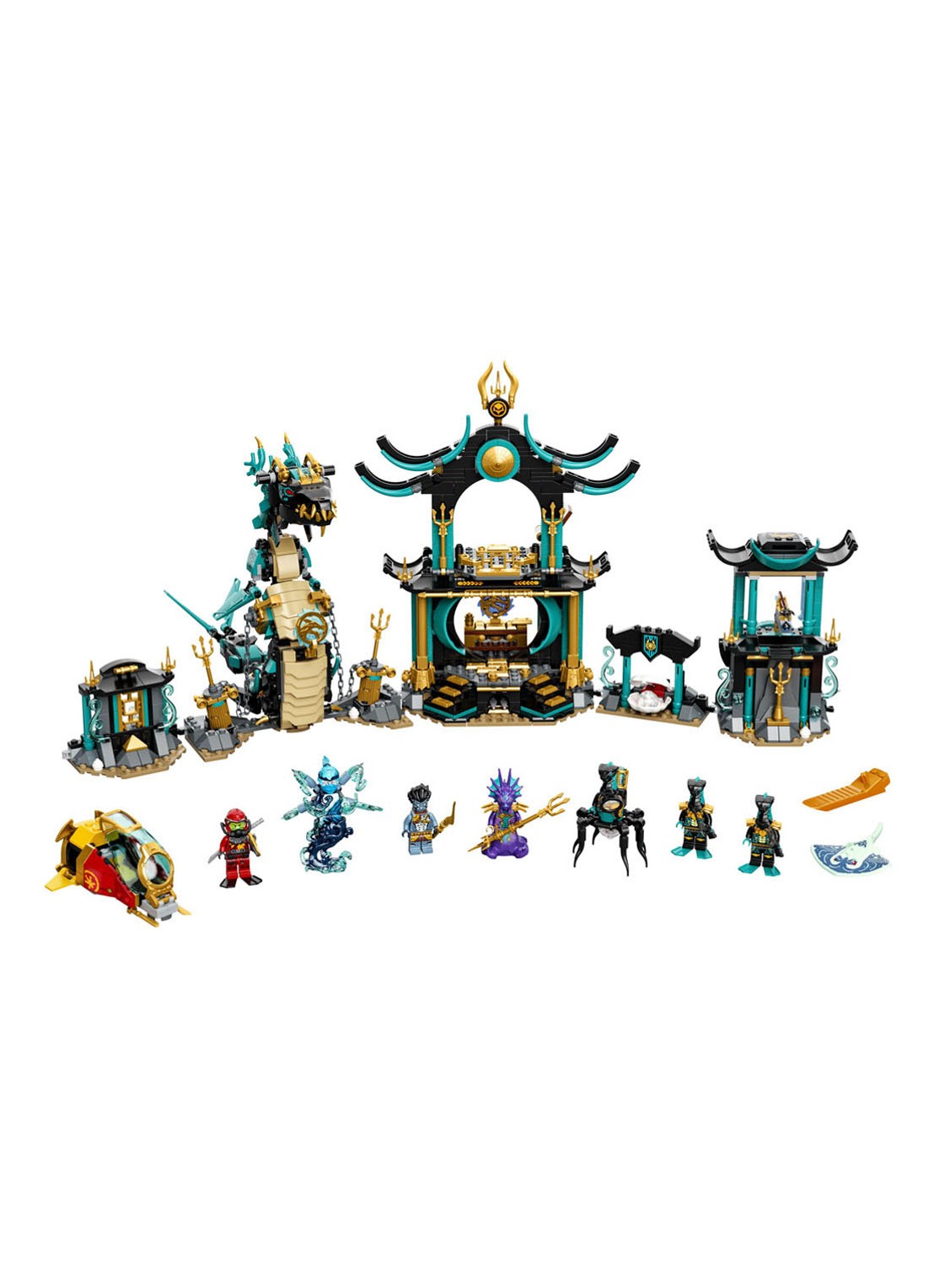 LEGO Tempel van de Eindeloze Zee set - 71755 - voorkant 7 multicolor