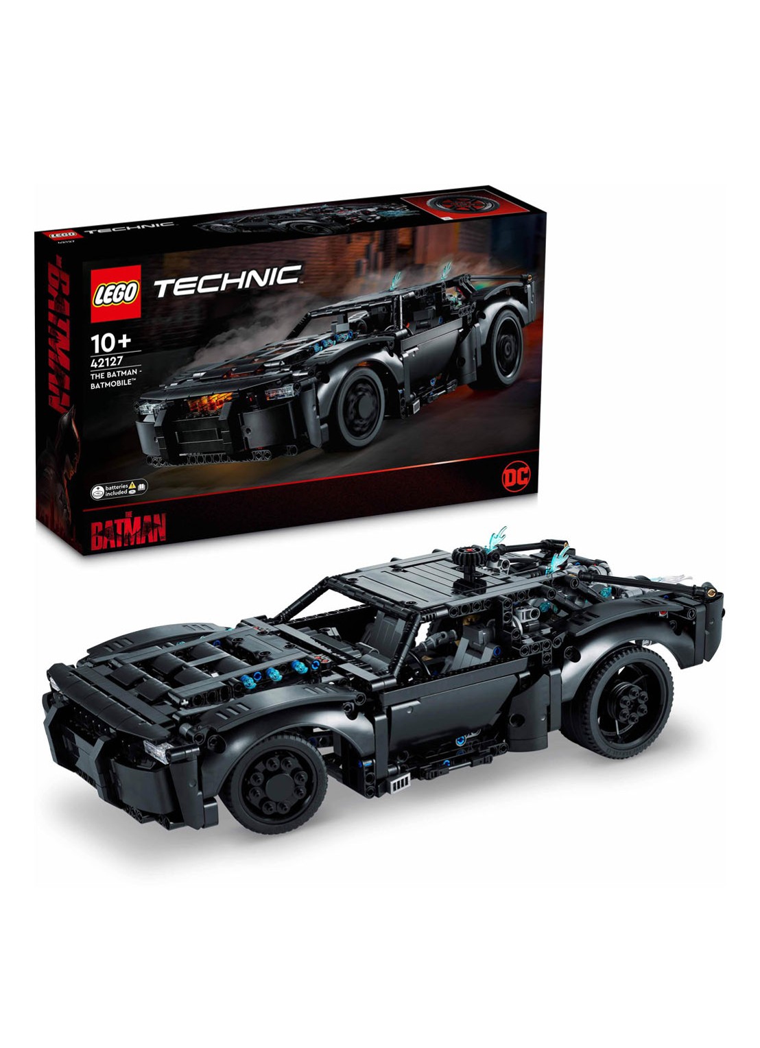 LEGO The Batman Batmobile - 42127 - detail 4 multicolor