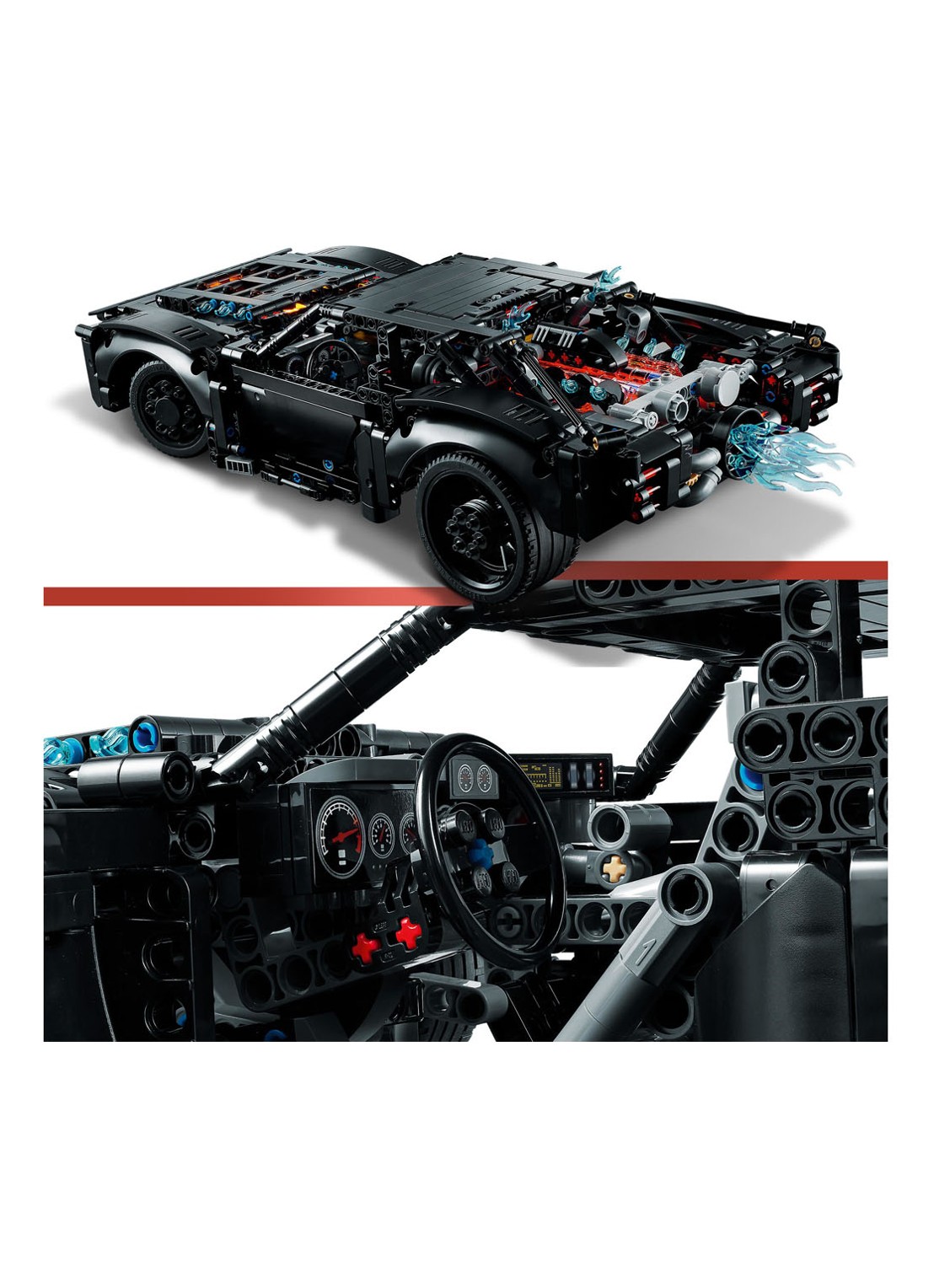 LEGO The Batman Batmobile - 42127 - detail 5 multicolor