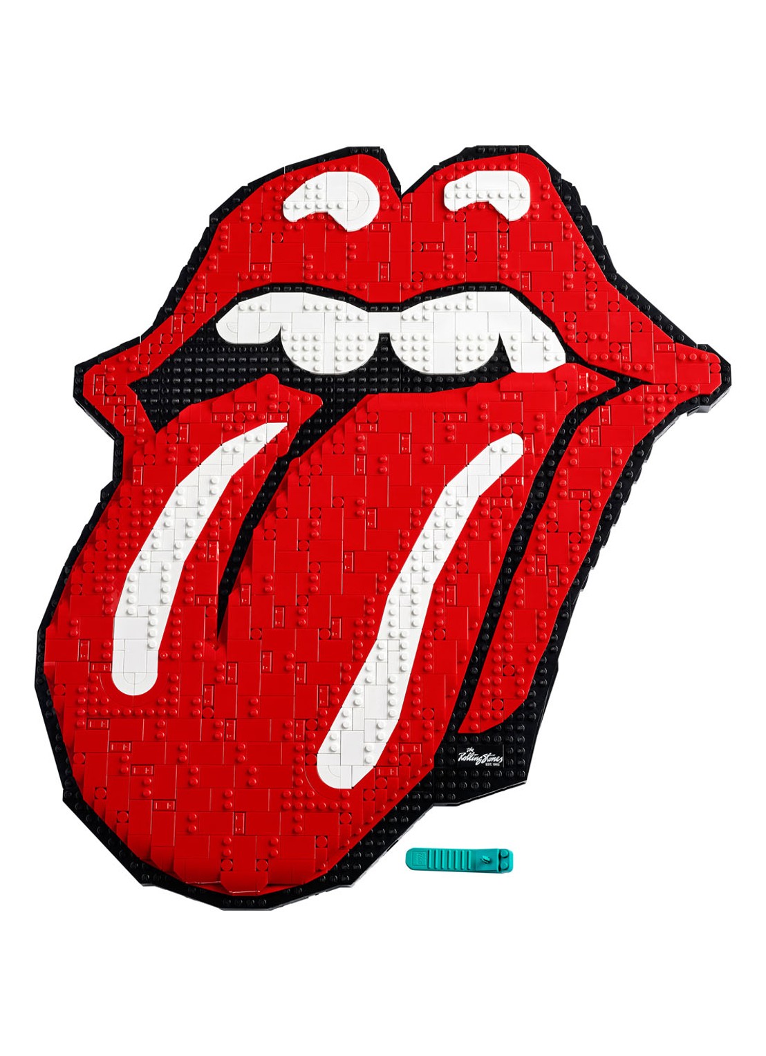 LEGO The Rolling Stones - 31206 - voorkant 2 steenrood