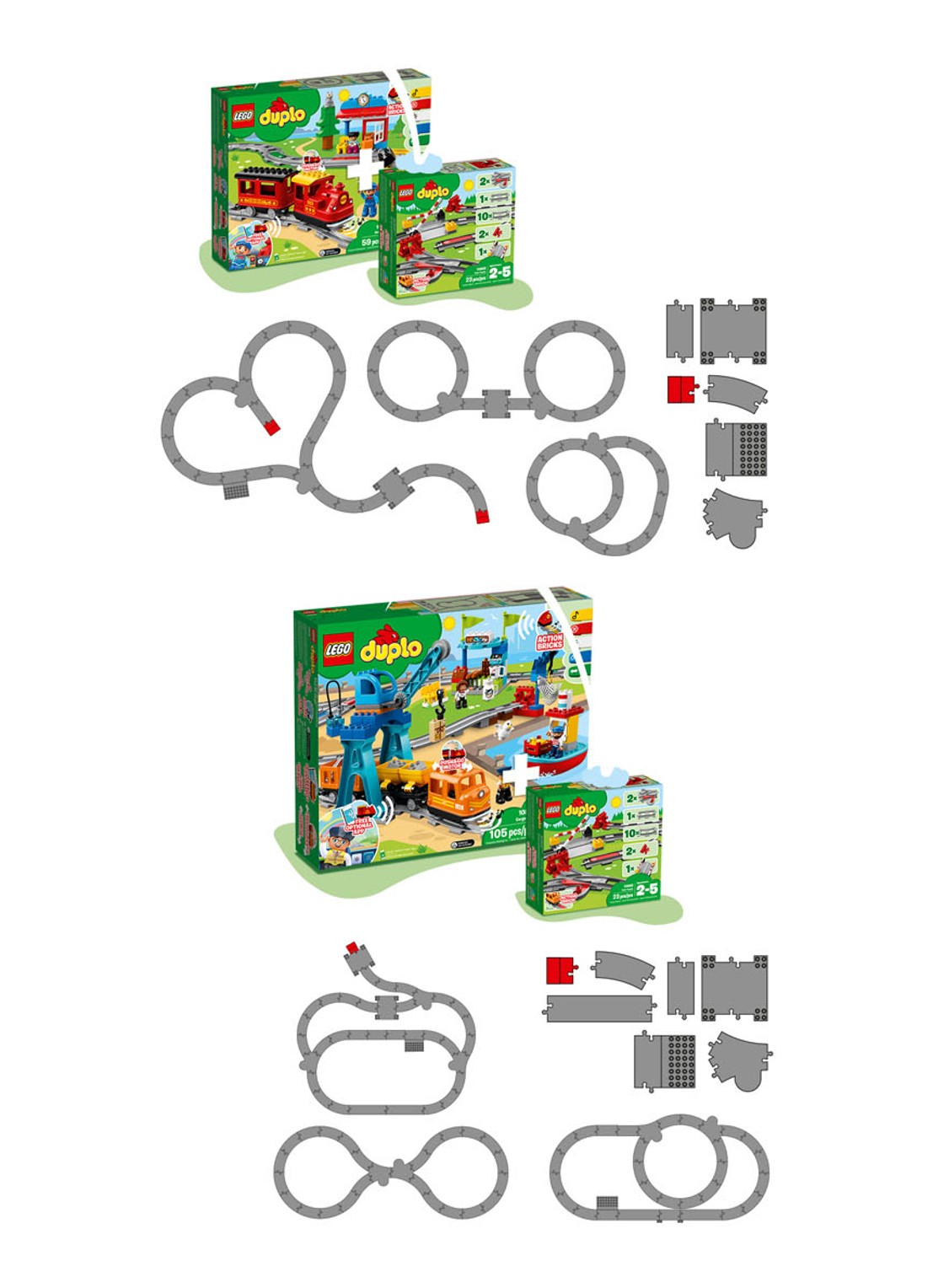LEGO Treinrails - 10882 - detail 4 undefined