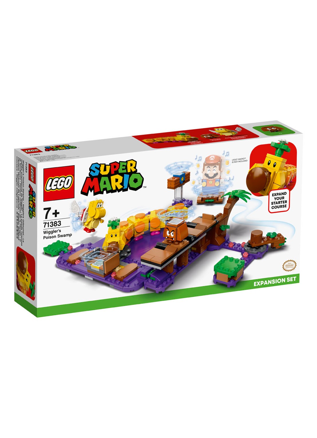 LEGO Uitbreidingsset: Wigglers giftige moeras - 71383 - voorkant 7 paars