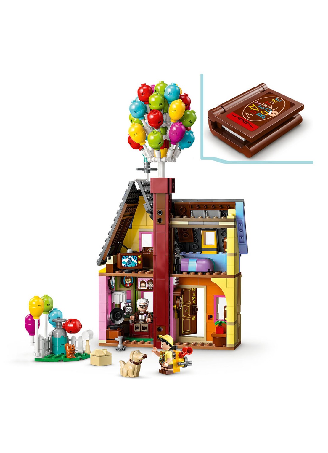 LEGO 'Up' huis bouwset 43217 - detail 3 multicolor