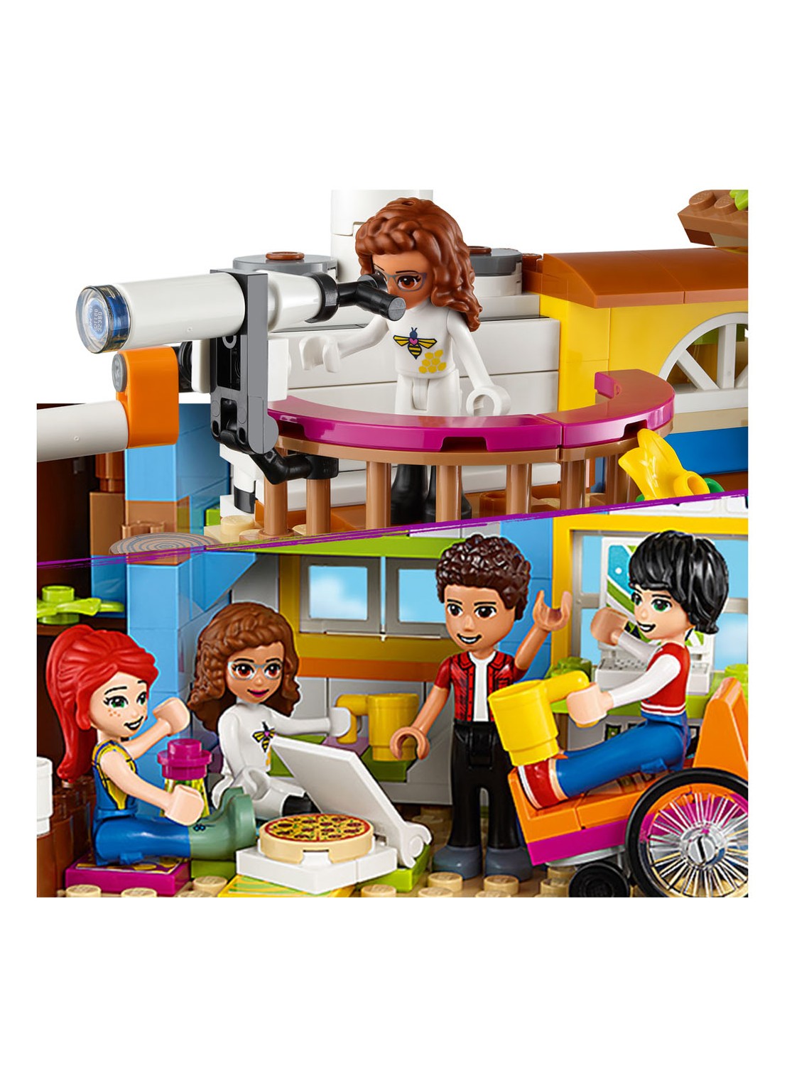 LEGO Vriendschapsboomhut bouwspeelgoed - 41703 - detail 3 multicolor