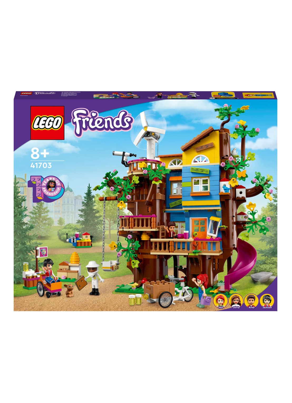 LEGO Vriendschapsboomhut bouwspeelgoed - 41703 - voorkant 6 multicolor