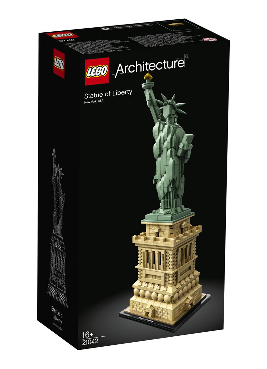 LEGO Vrijheidsbeeld - 21042 - voorkant undefined