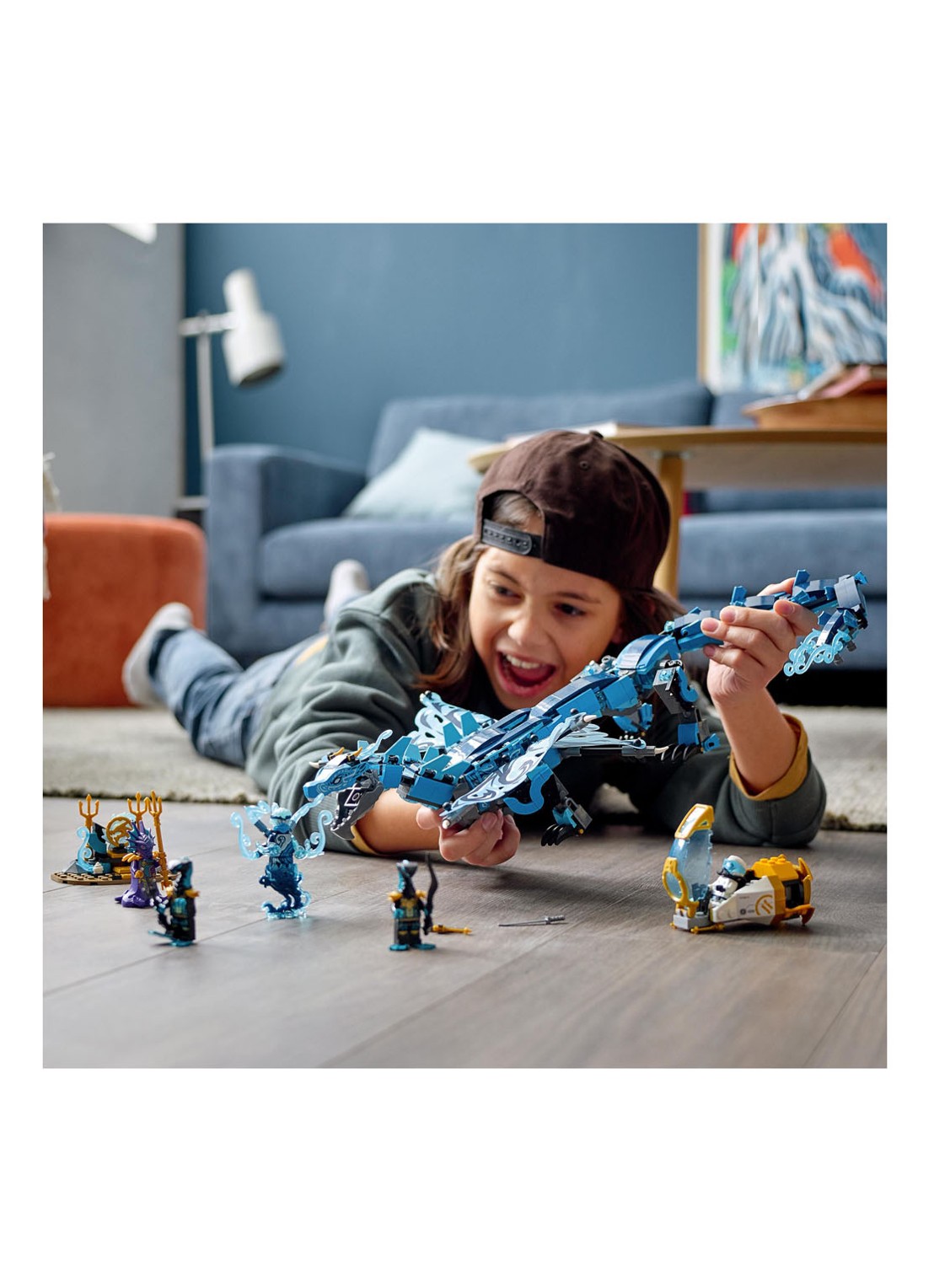 LEGO Waterdraak Speelgoed - 71754 - detail 7 blauw