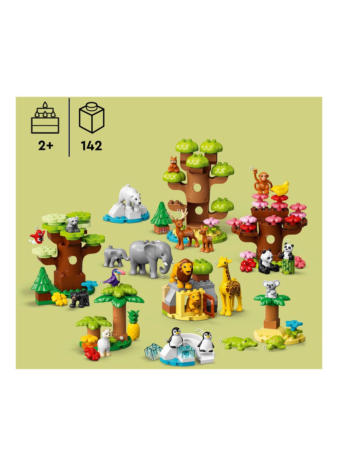 LEGO Wilde dieren van de wereld - 10975 - detail 4 multicolor