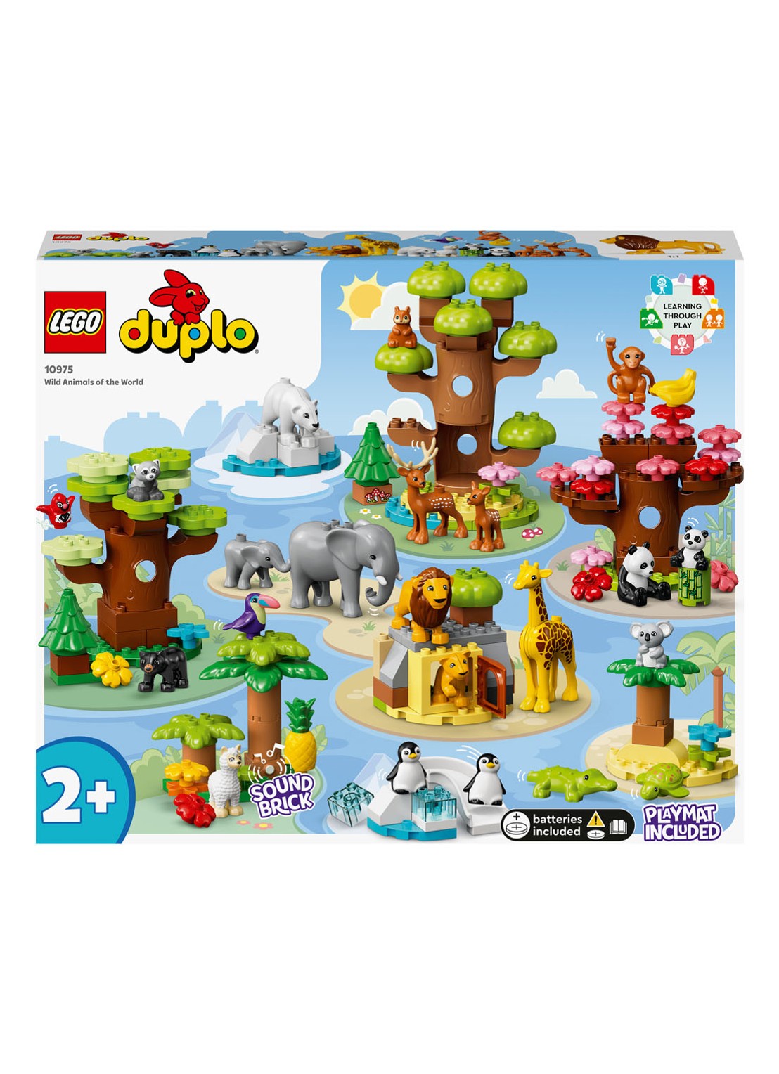 LEGO Wilde dieren van de wereld - 10975 - voorkant multicolor