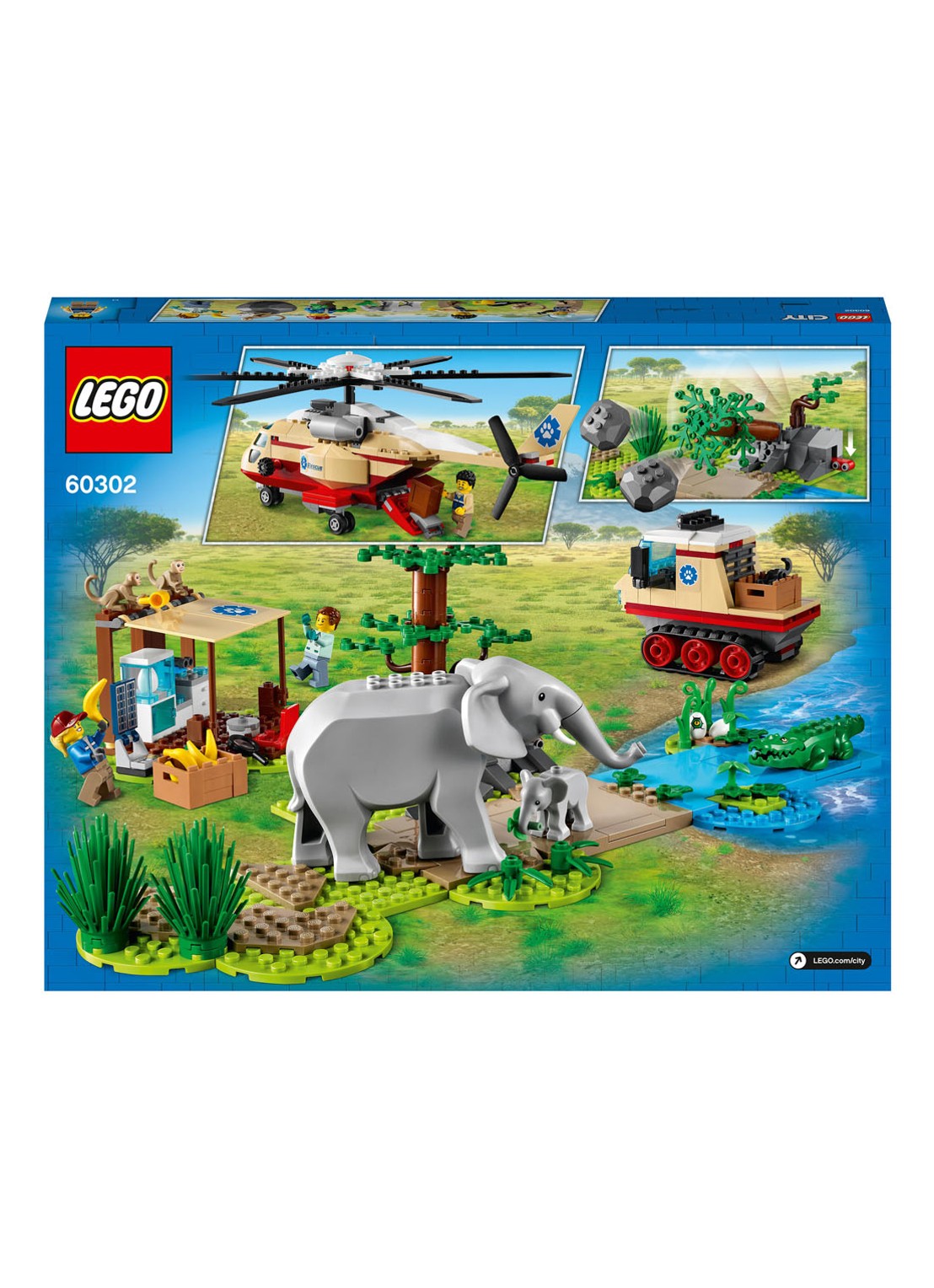 LEGO Wildlife Rescue operatie - 60302 - detail multicolor