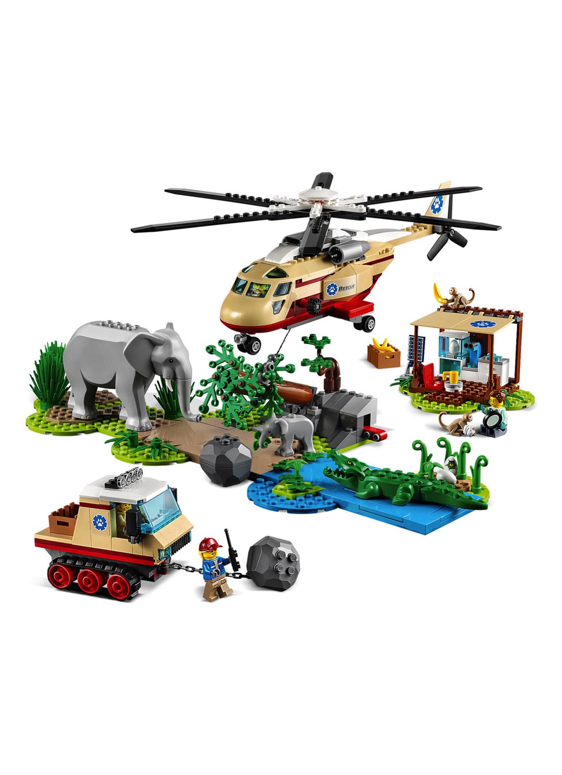 LEGO Wildlife Rescue operatie - 60302 - detail 2 multicolor