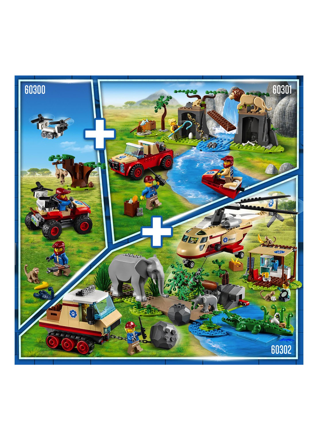 LEGO Wildlife Rescue operatie - 60302 - detail 4 multicolor