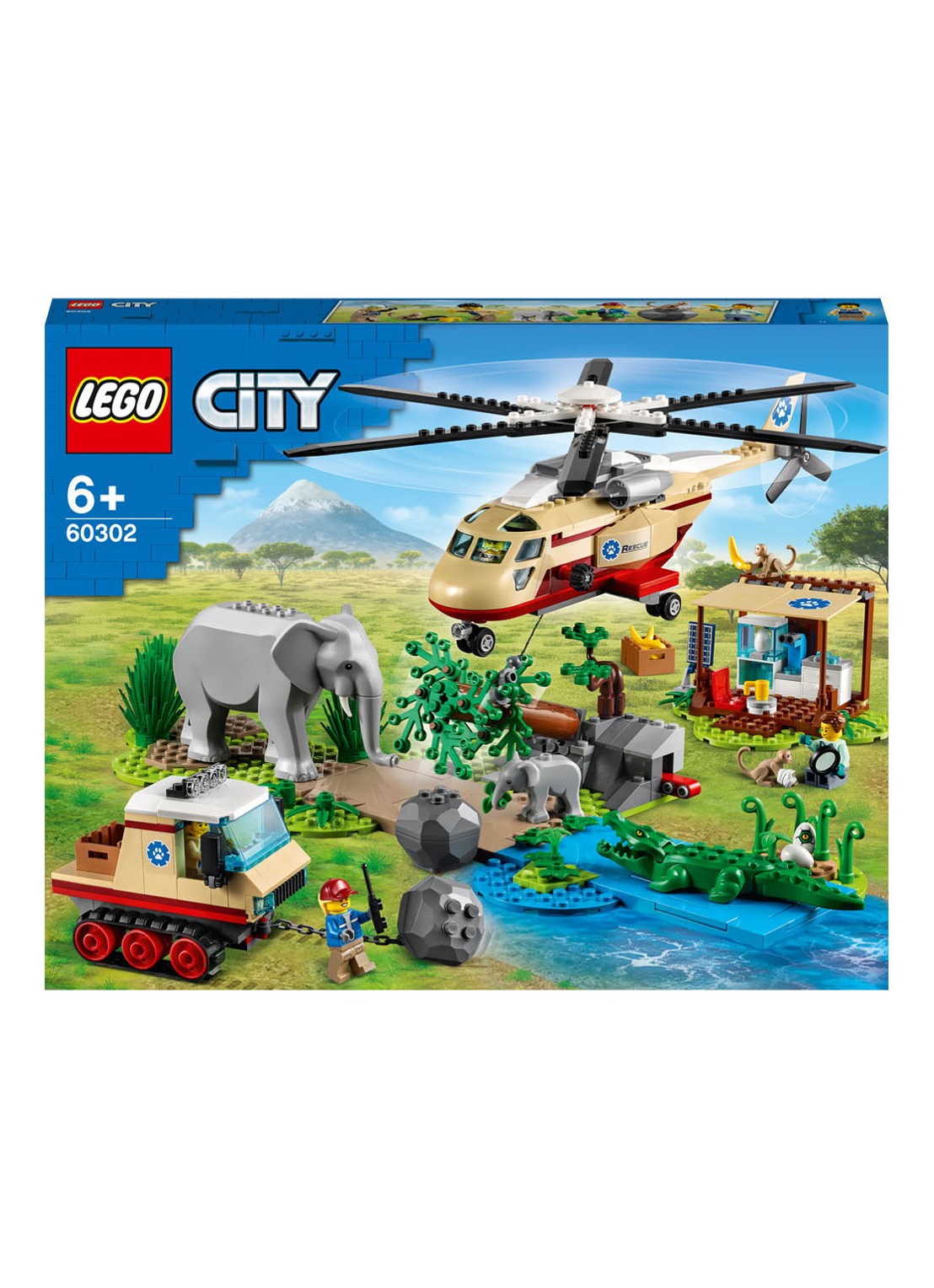LEGO Wildlife Rescue operatie - 60302 - voorkant 6 multicolor