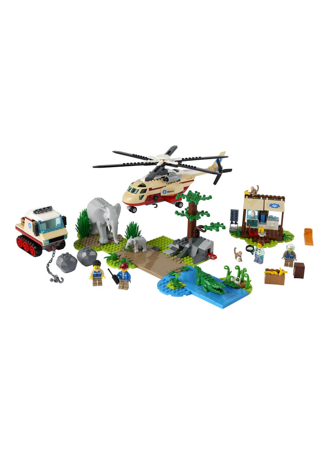 LEGO Wildlife Rescue operatie - 60302 - voorkant 7 multicolor