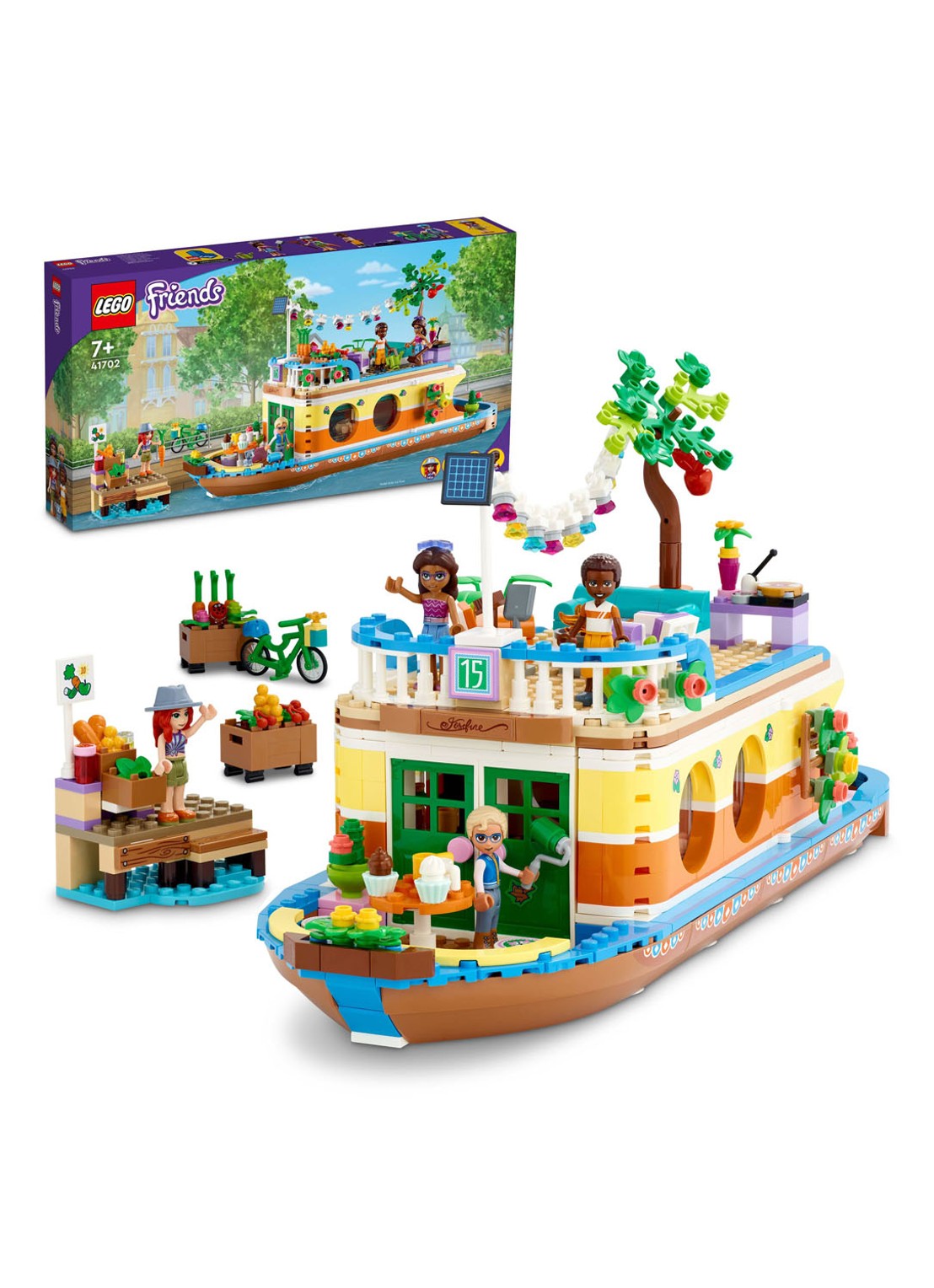LEGO Woonboot bouwspeelgoed - 41702 - detail 3 multicolor