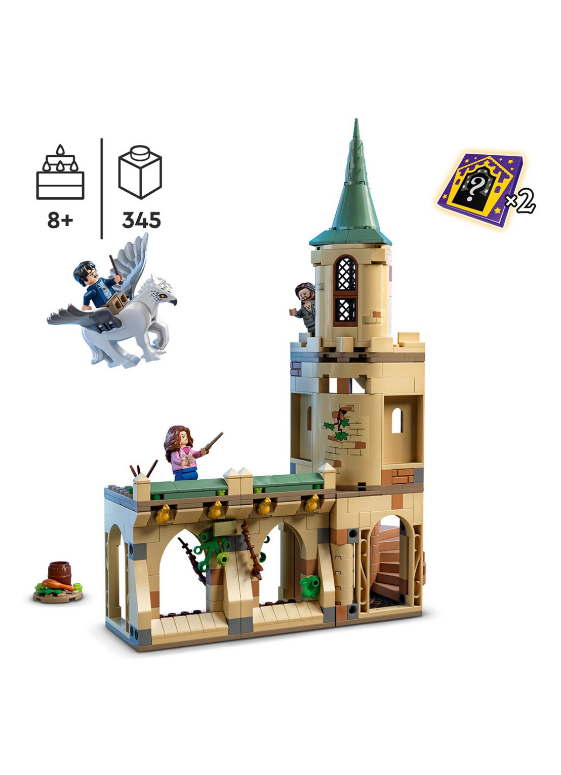 LEGO Zweinstein Binnenplaats: Sirius’ redding - 76401 - detail 3 multicolor