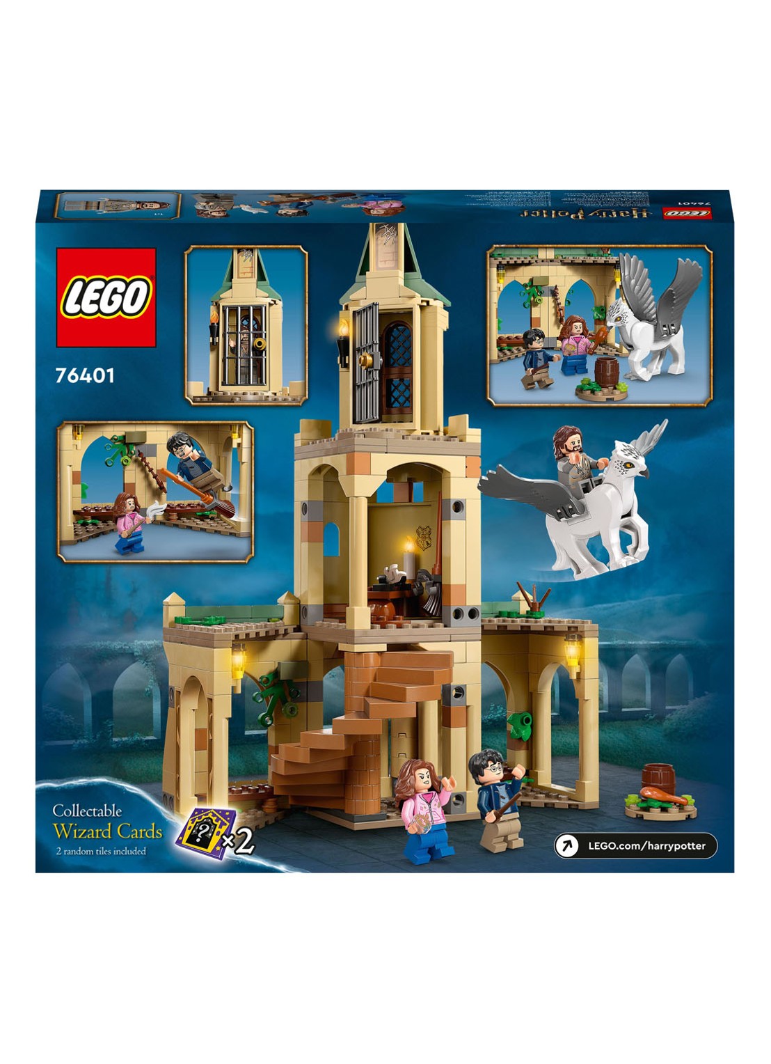 LEGO Zweinstein Binnenplaats: Sirius’ redding - 76401 - detail 7 multicolor