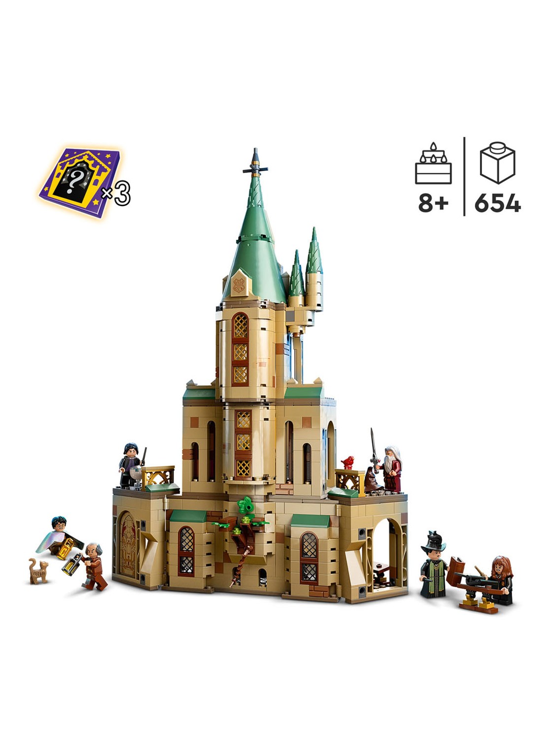 LEGO Zweinstein: Het kantoor van Perkamentus - 76402 - detail 4 multicolor