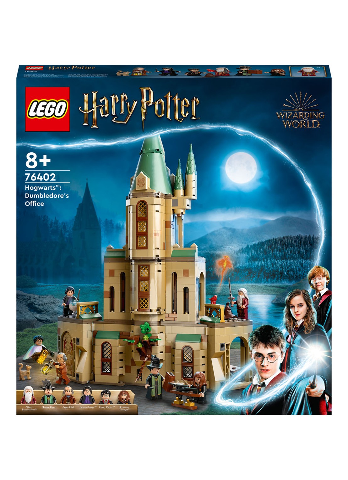 LEGO Zweinstein: Het kantoor van Perkamentus - 76402 - voorkant multicolor