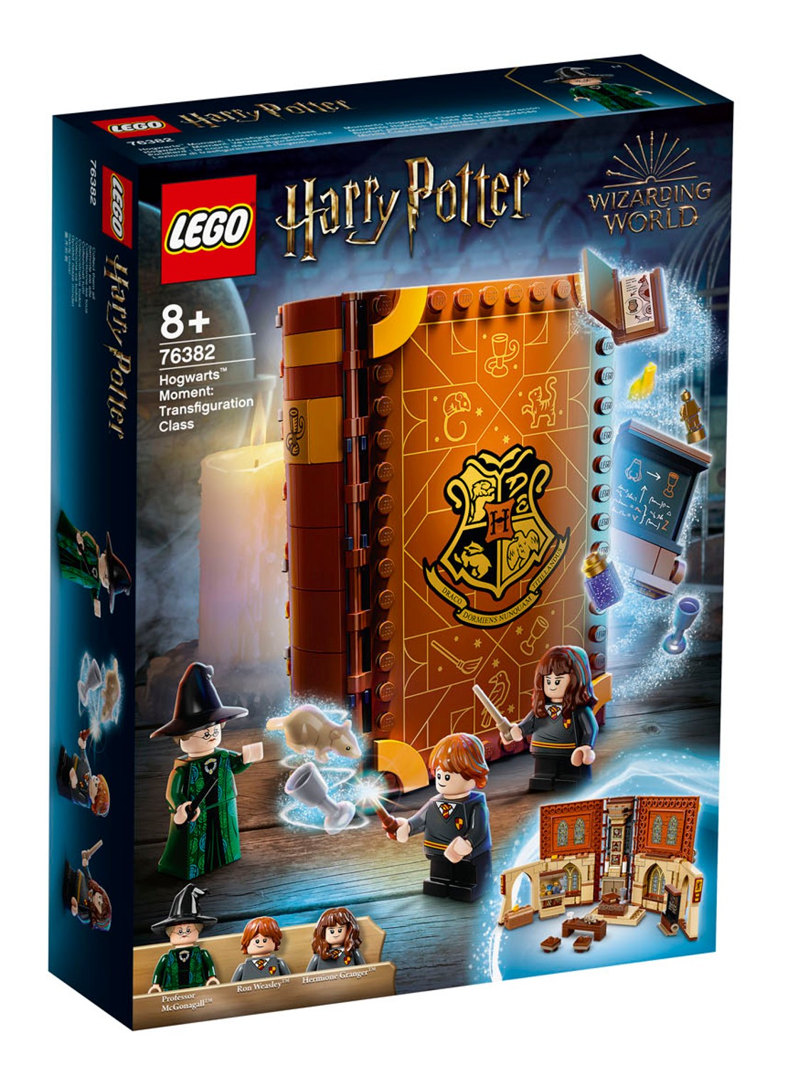 LEGO Zweinstein Moment: Transfiguratieles - 76382 - voorkant bruin