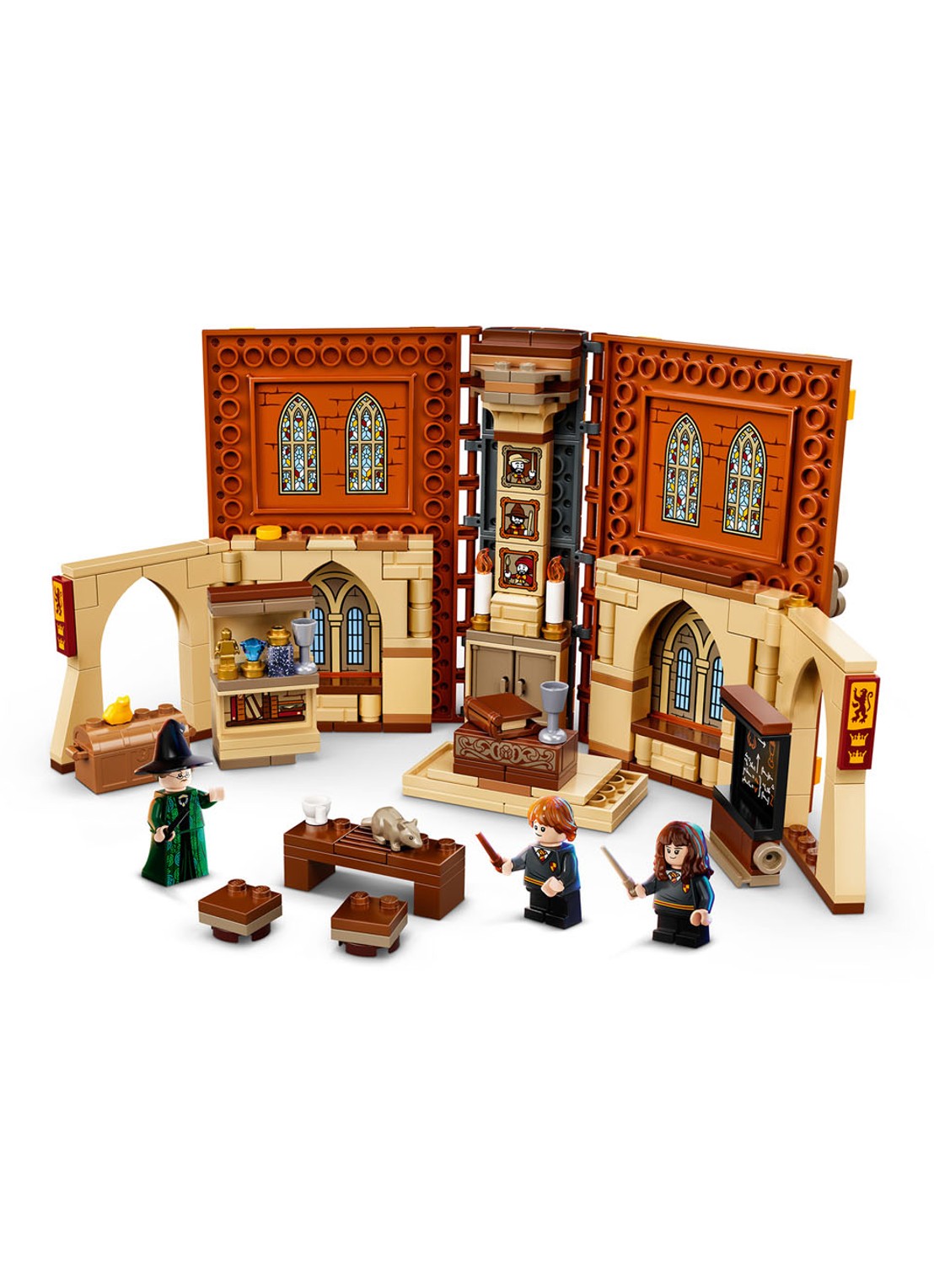 LEGO Zweinstein Moment: Transfiguratieles - 76382 - voorkant 2 bruin
