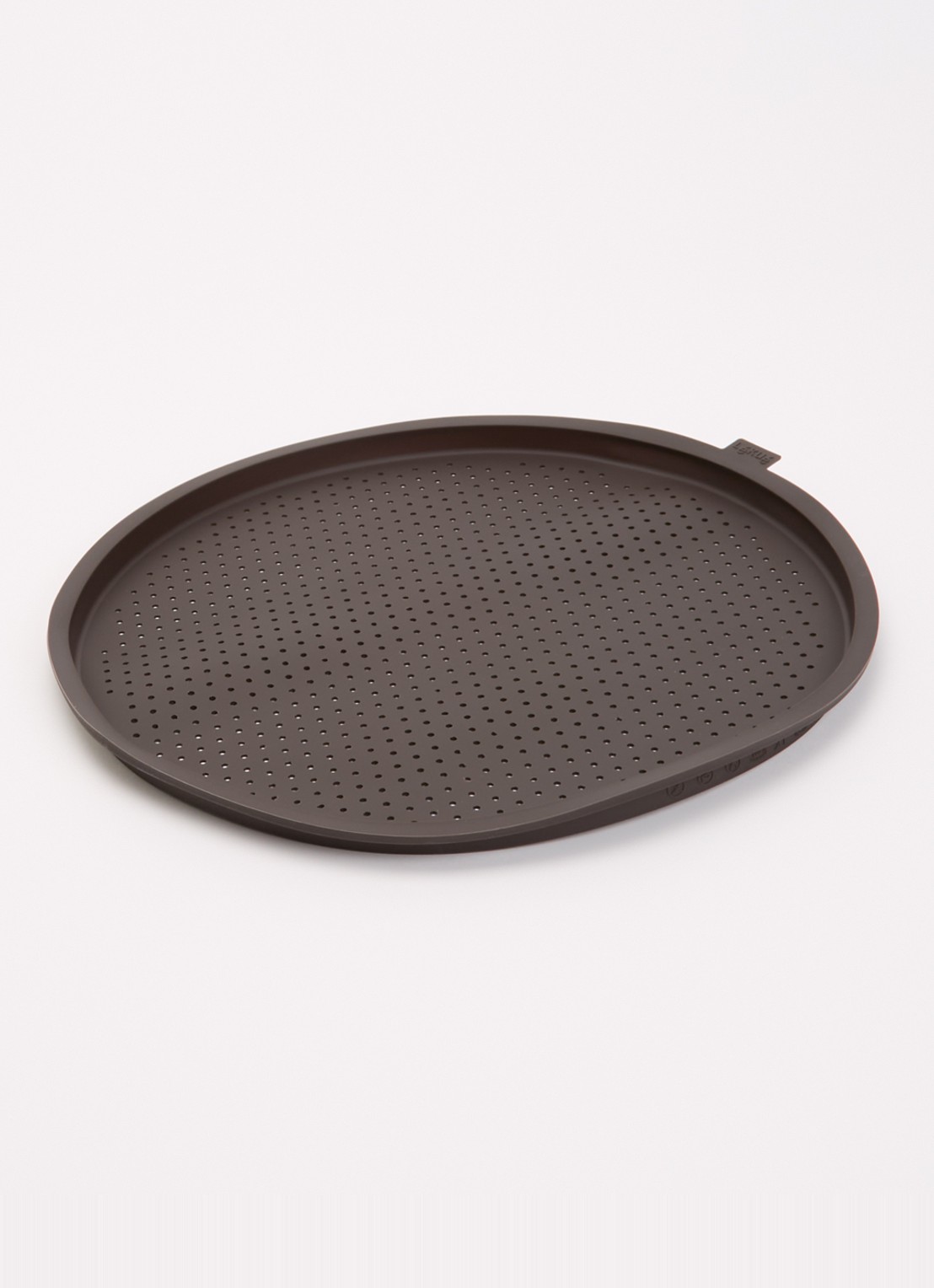 Lékué Bakmat voor pizza 36 cm - voorkant 2 donkerbruin