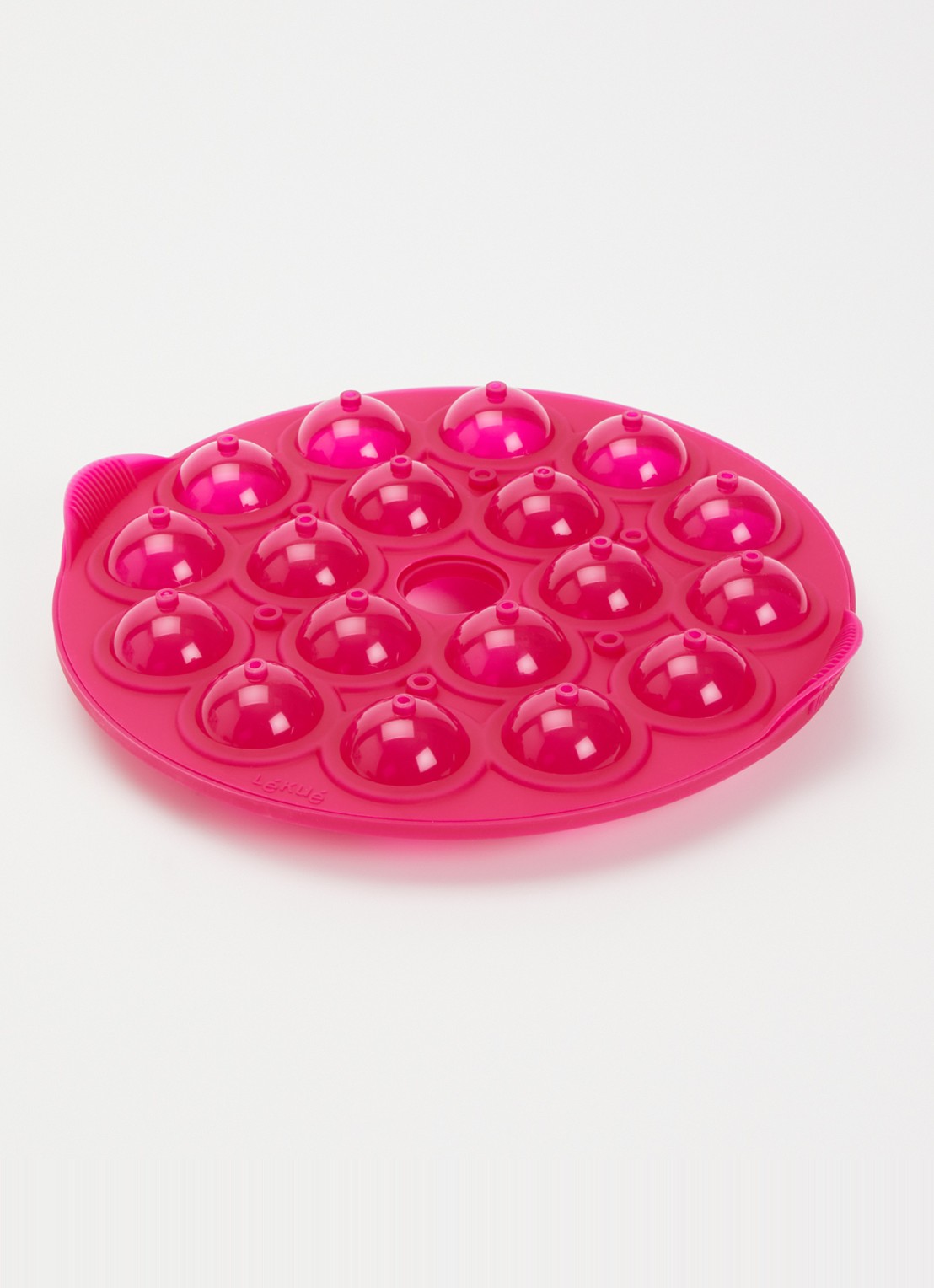 Lékué Bakvorm voor cake pops 18-vaks - voorkant 2 roze