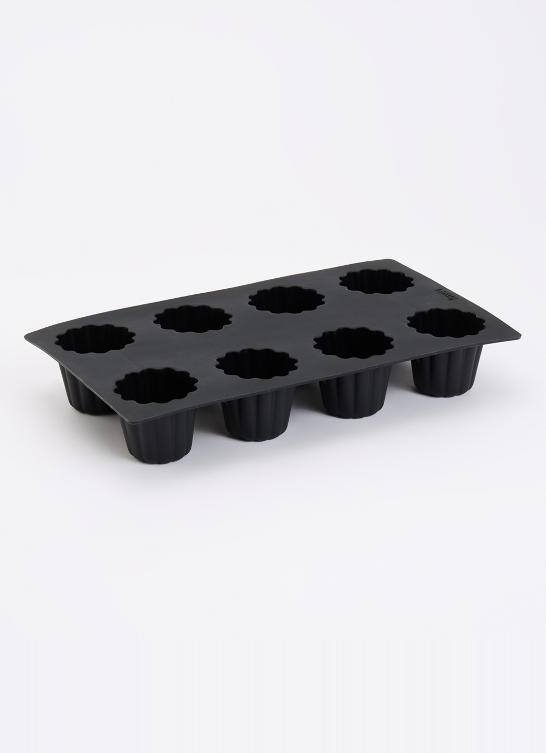 Lékué Bakvorm voor mini cannelés 8-vaks - voorkant 2 zwart