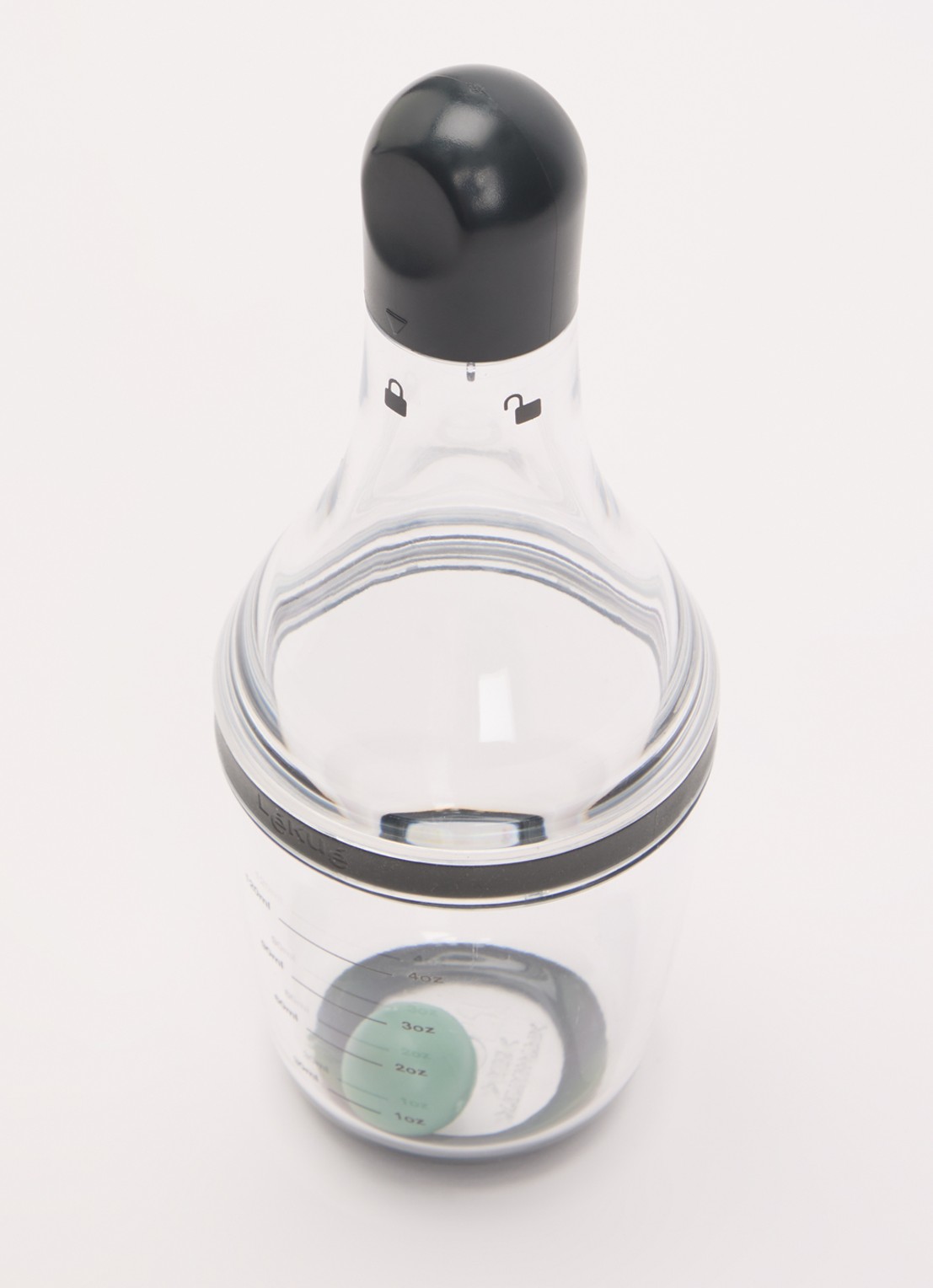Lékué Dressing shaker - voorkant 2 donkergrijs