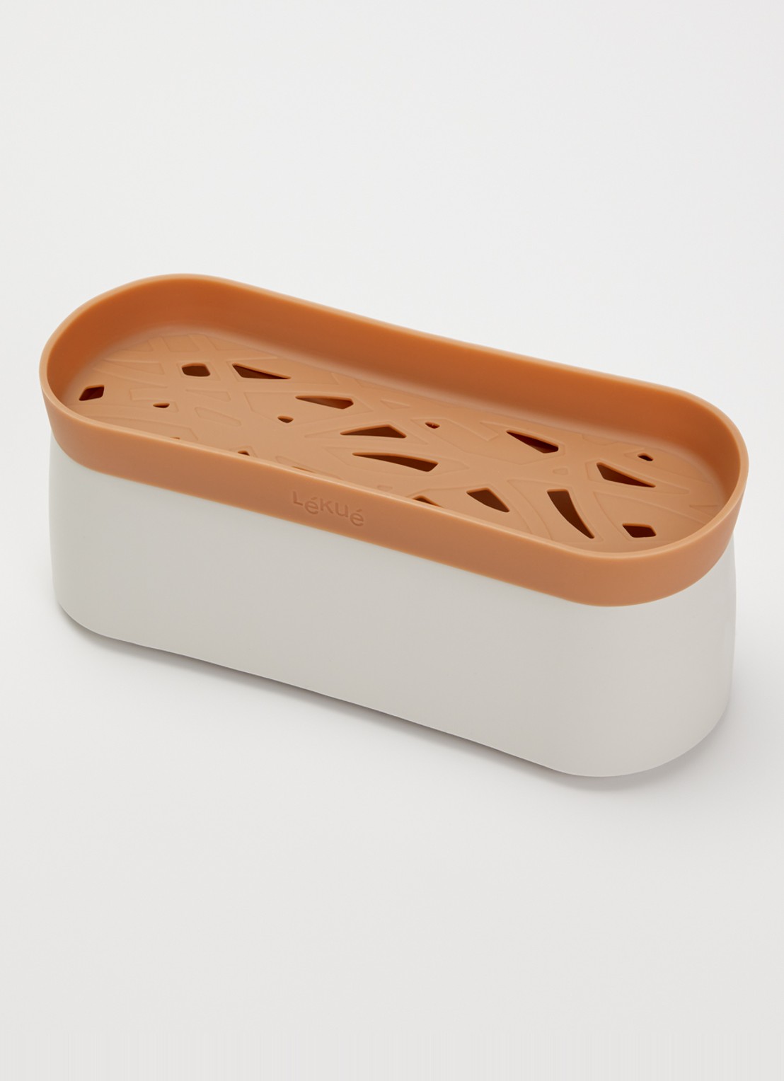 Lékué Magnetron pastakoker 28 cm 2-delig - voorkant 2 beige