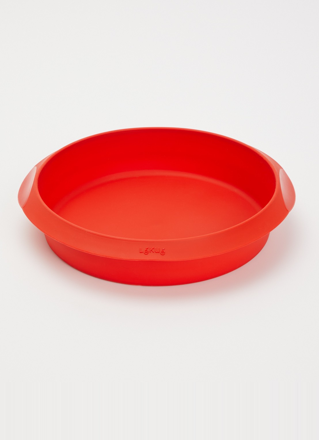 Lékué Siliconen cakevorm 24 cm - voorkant 2 rood