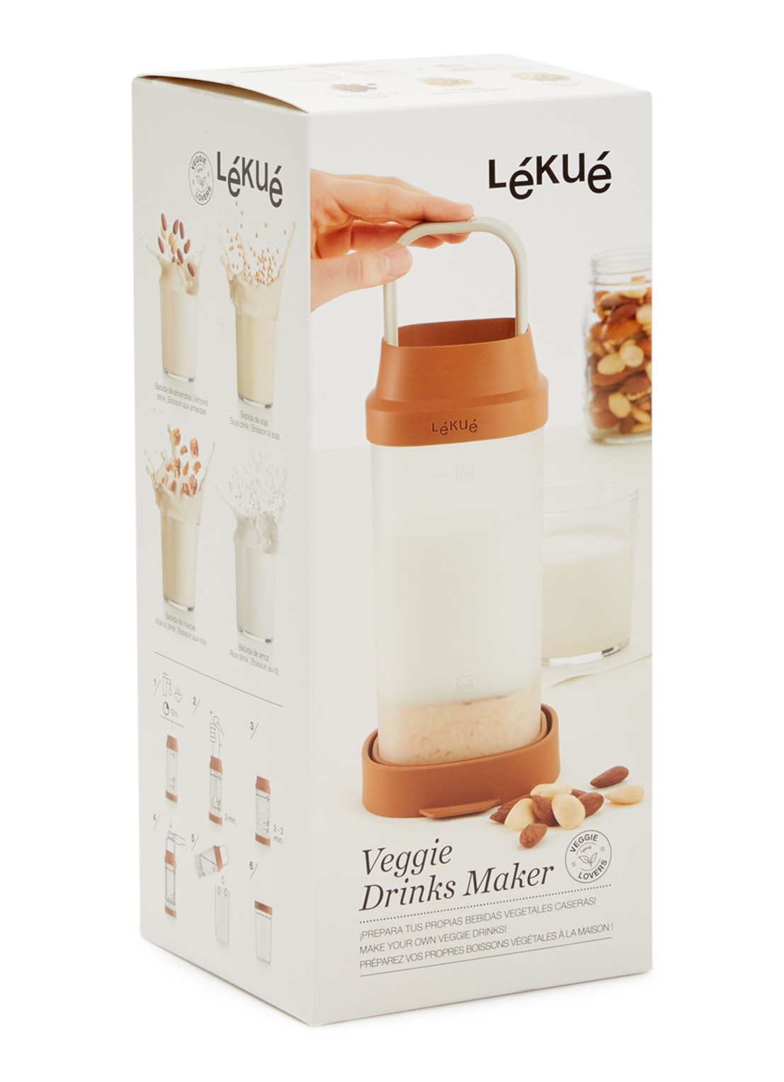 Lékué Veggie Drinks Maker - voorkant multicolor