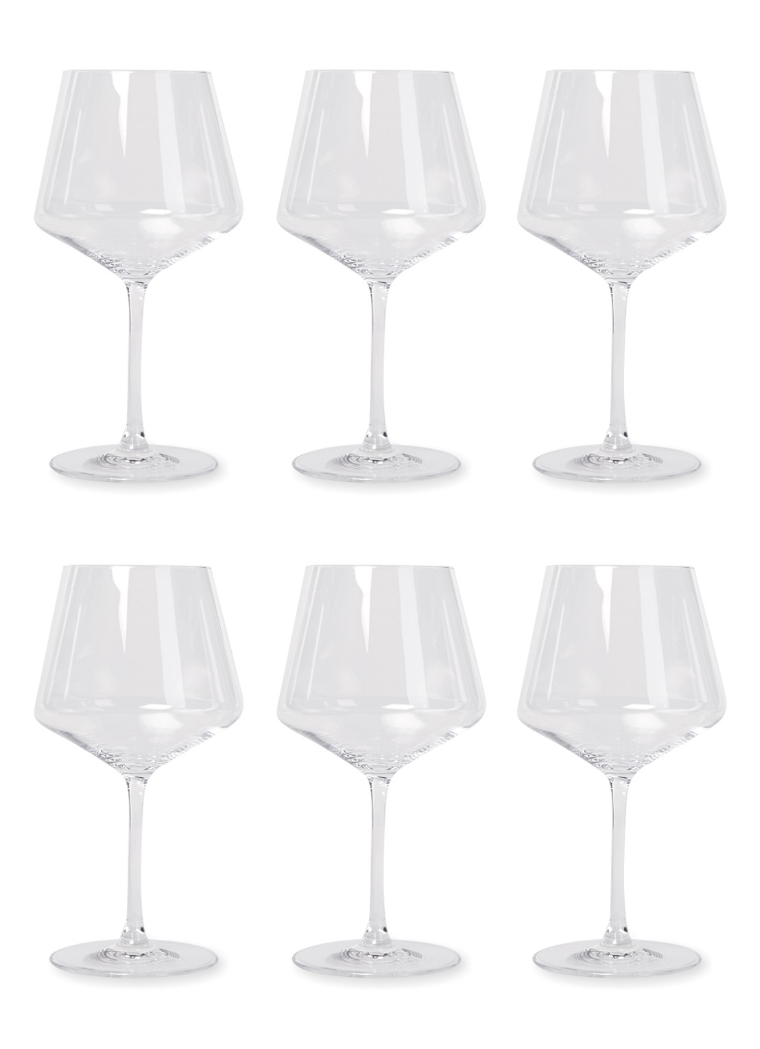 Leonardo Bourgogne wijnglas 73 cl set van 6  - voorkant transparant