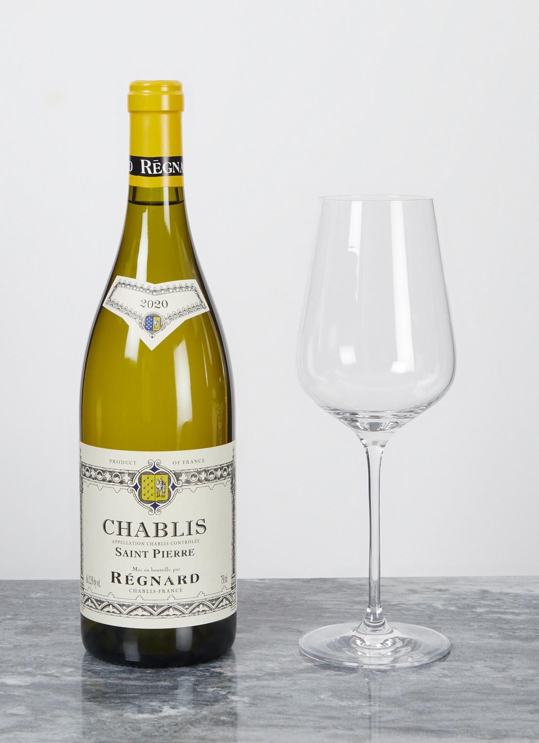Leonardo Brunelli witte wijn glas 47 cl - voorkant 2 undefined