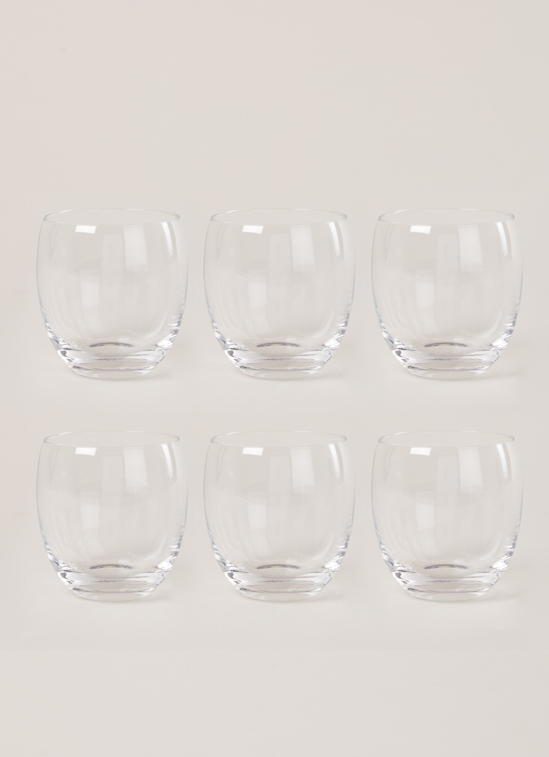 Leonardo Cheers drinkglas 40 cl set van 6  - voorkant 3 transparant
