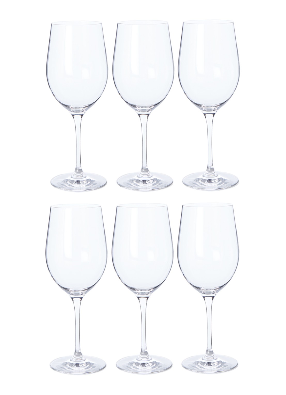 Leonardo Ciao+ rode wijnglas 40 cl set van 6 - voorkant 2 undefined