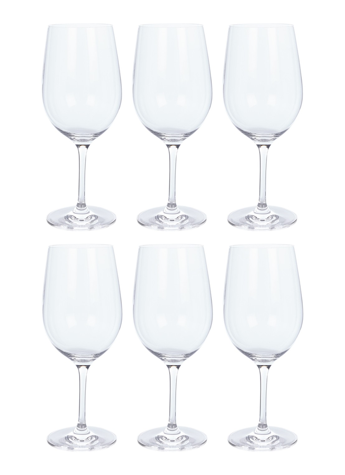 Leonardo Ciao+ rode wijnglas 50 cl set van 6 - voorkant 2 undefined