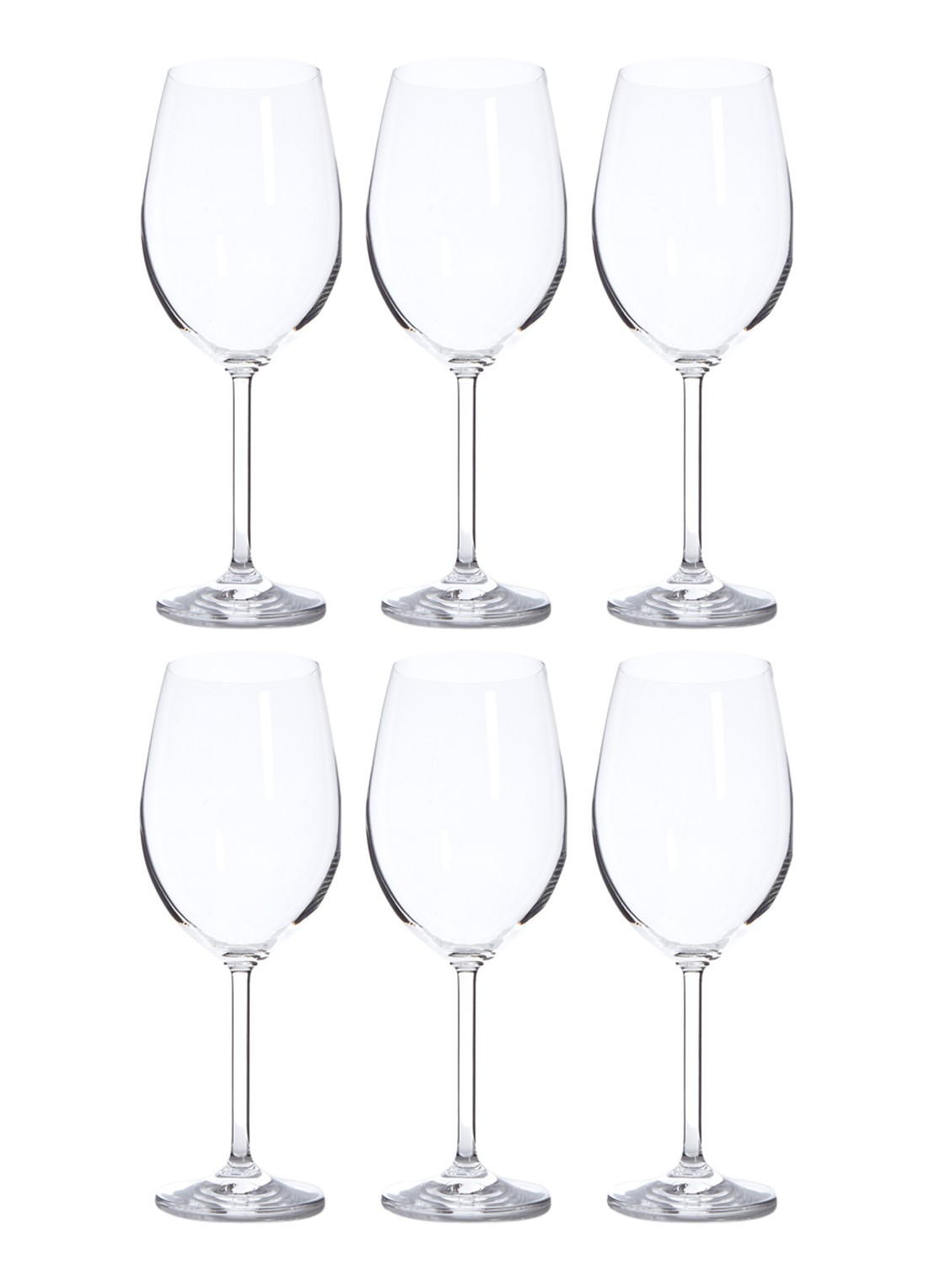 Leonardo Daily Bordeaux rode wijnglas 50 cl set van 6 - voorkant undefined