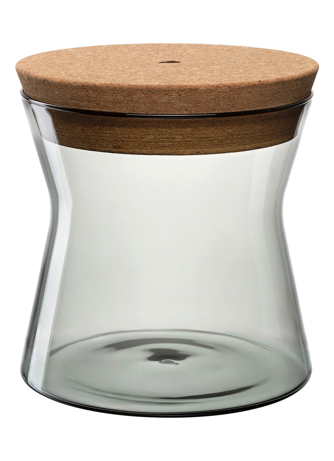 Leonardo Forma X voorraadpot 16 cm - voorkant 5 grijs