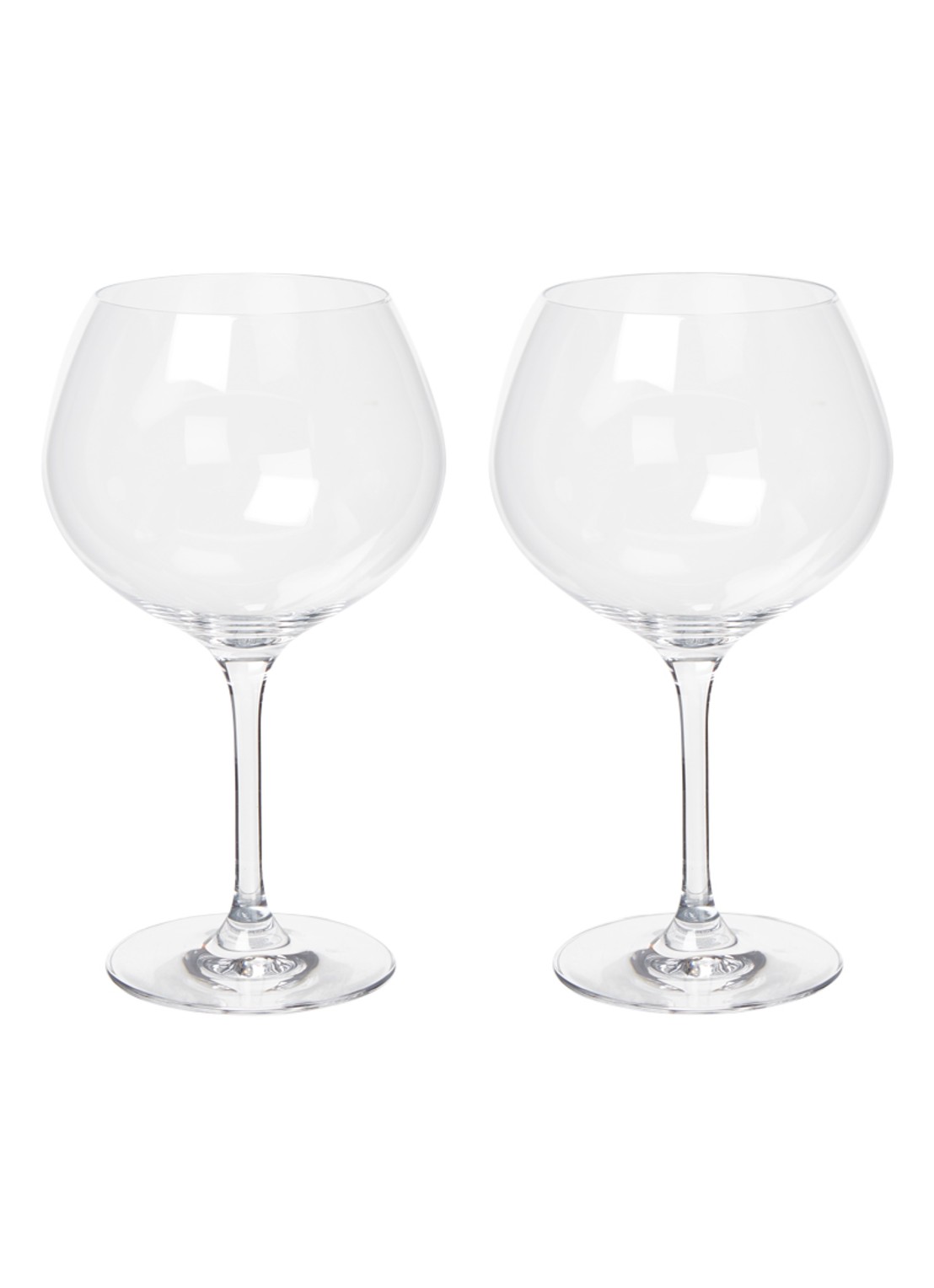 Leonardo Gin & Tonic glas 63 cl set van 2 - voorkant transparant