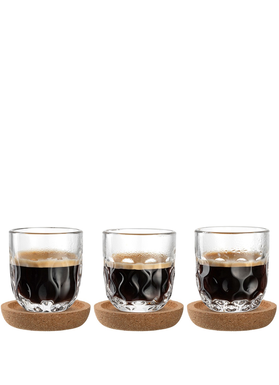 Leonardo Gocce espresso glas 6 cl set van 6  - voorkant undefined